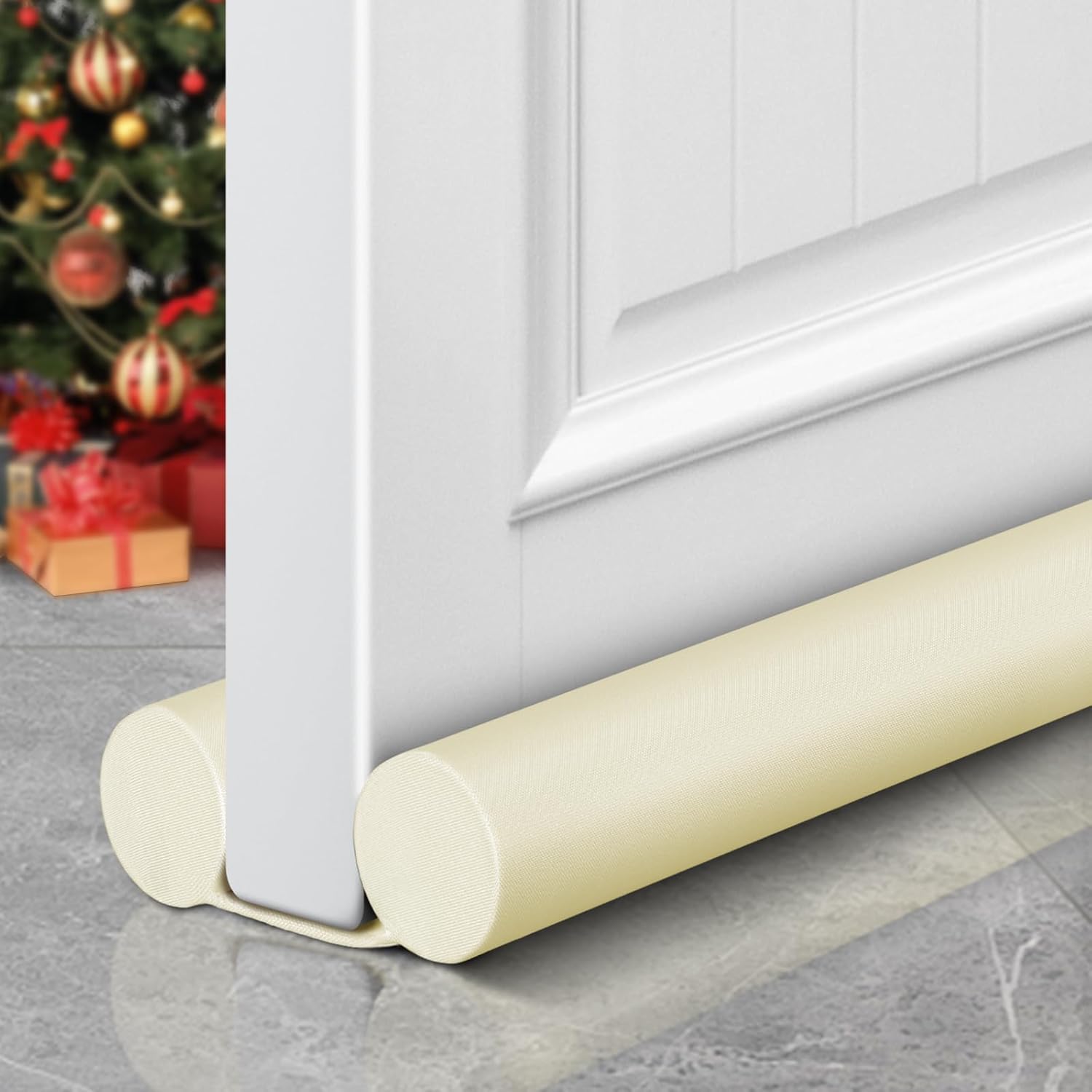 OSAMEDA Door Draft Stopper 36 Inch Beige