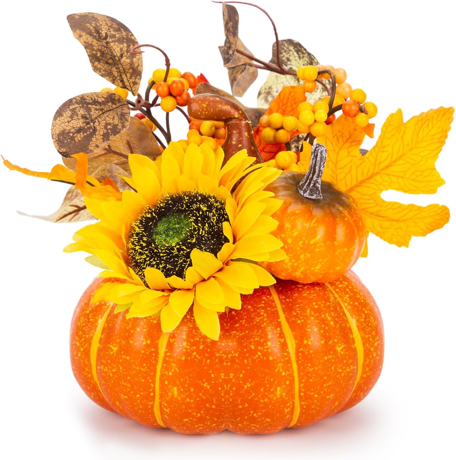 DomeStar Artificial Pumpkin for Fall Decor