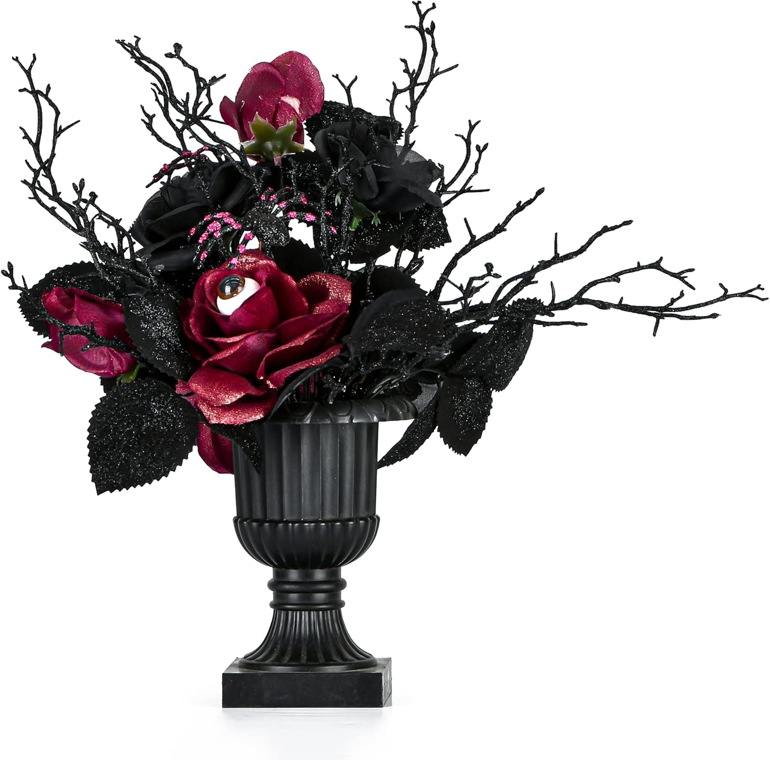 National Tree Company Artificial Halloween Tree with Black Urn
