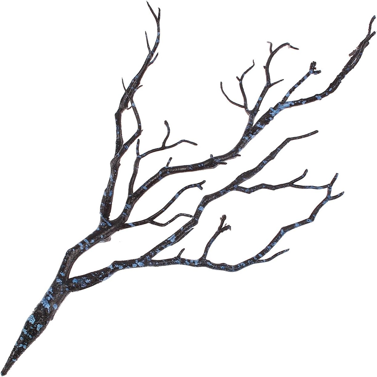Artificial Flower Witch Antler Branch Blue 6 Inch