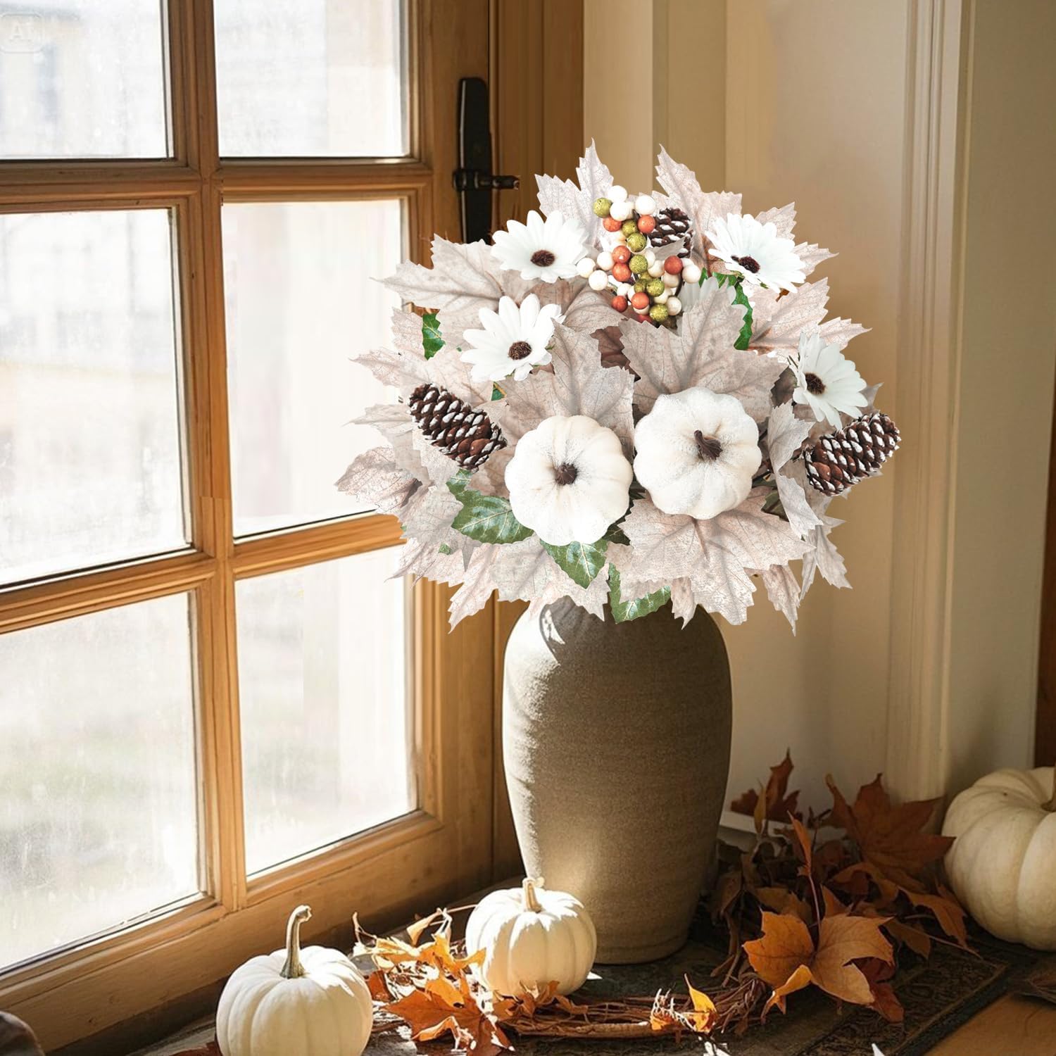 Artmag 2PCS Fall Artificial Flower Bouquets