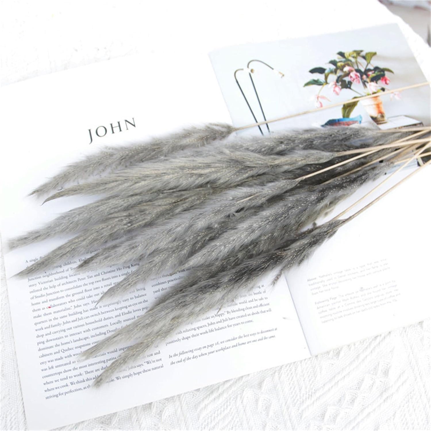 45 PCS Natural Dried Pampas Grass Wedding Decor