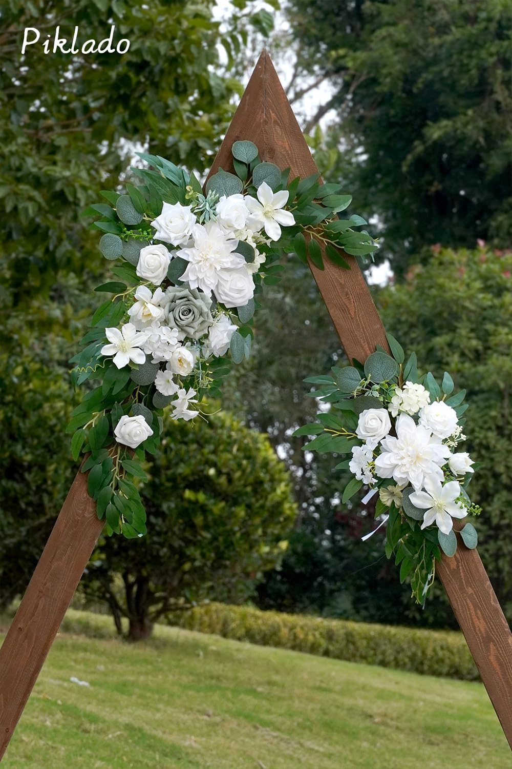 Faux Flower Swag Set of 2 for Wedding Welcome Signs