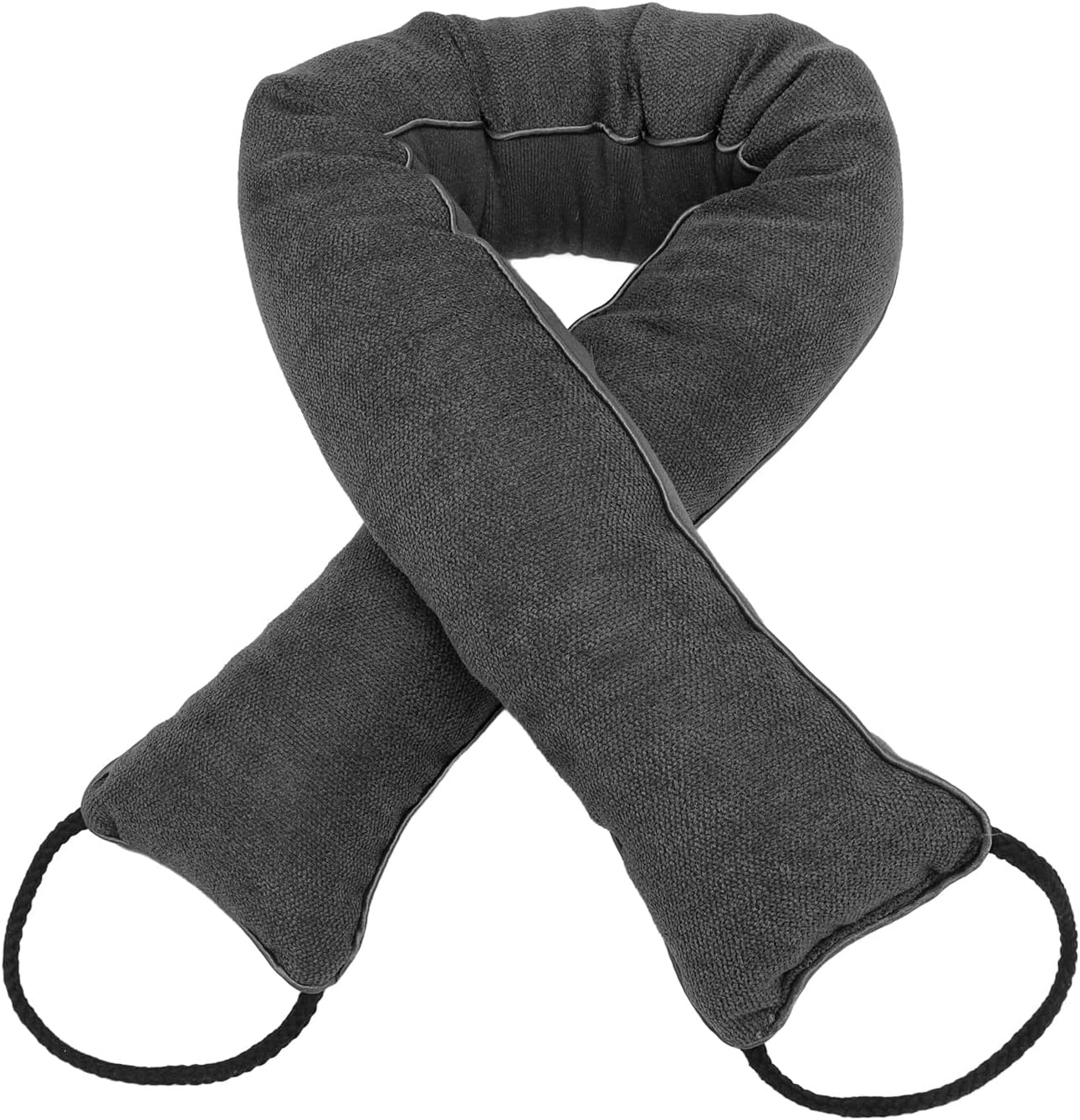 Jeanoko Door Snake Draft Stopper Dark Gray