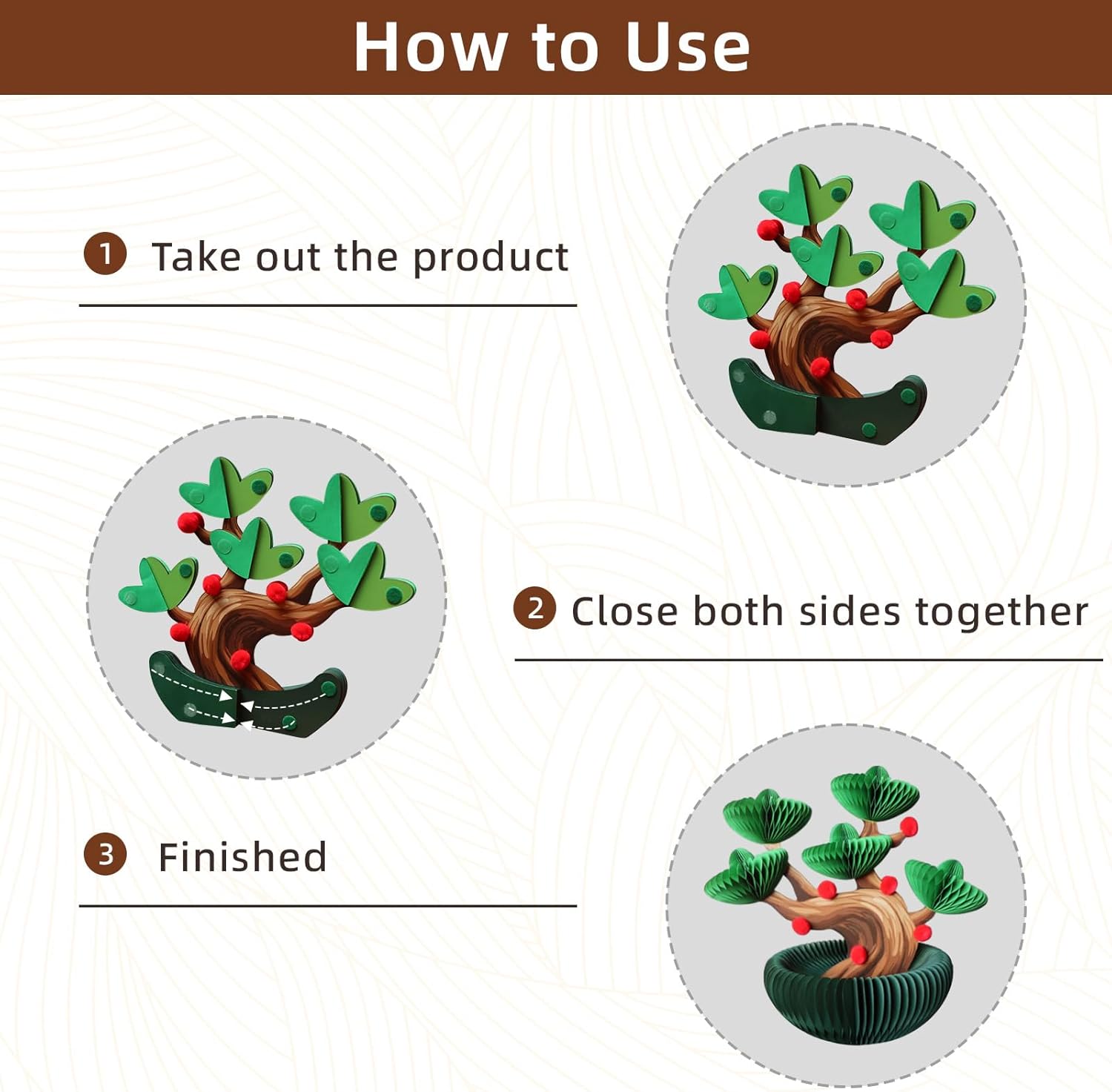Honeycomb Fortune Tree Bonsai Desktop Decoration