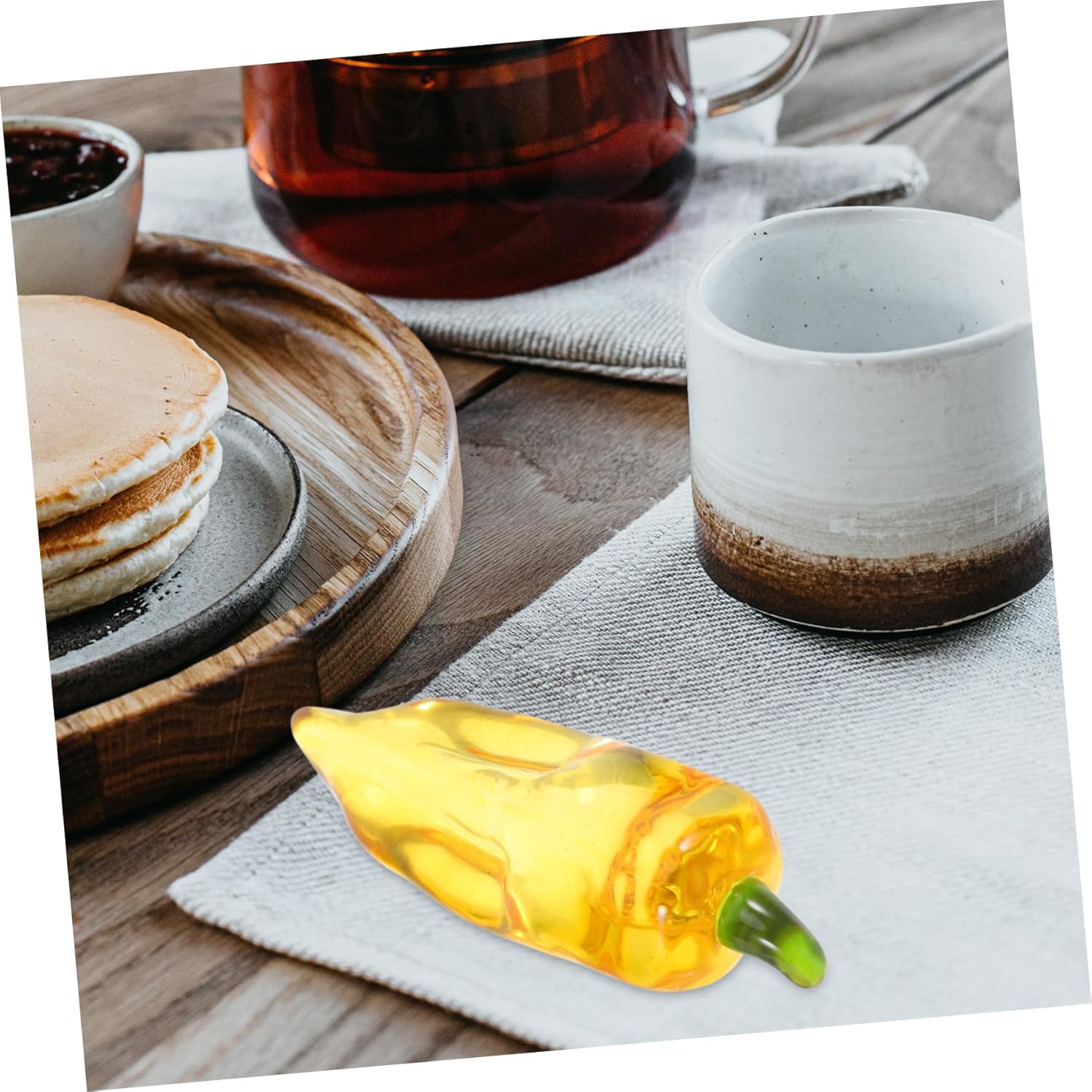 Cabilock Lifelike Artificial Chili Decor for Home Office