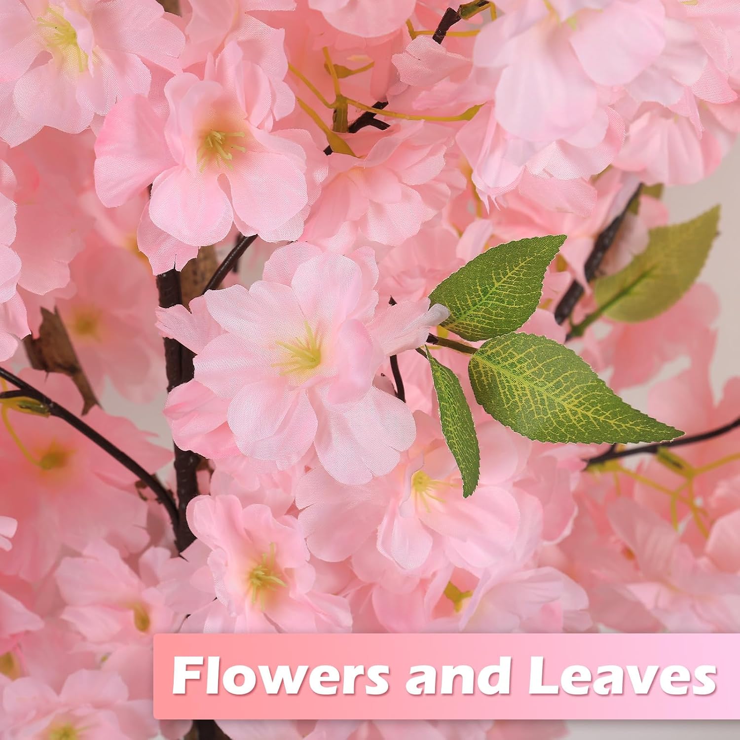 OUSHENG Artificial Cherry Blossom Tree 4FT