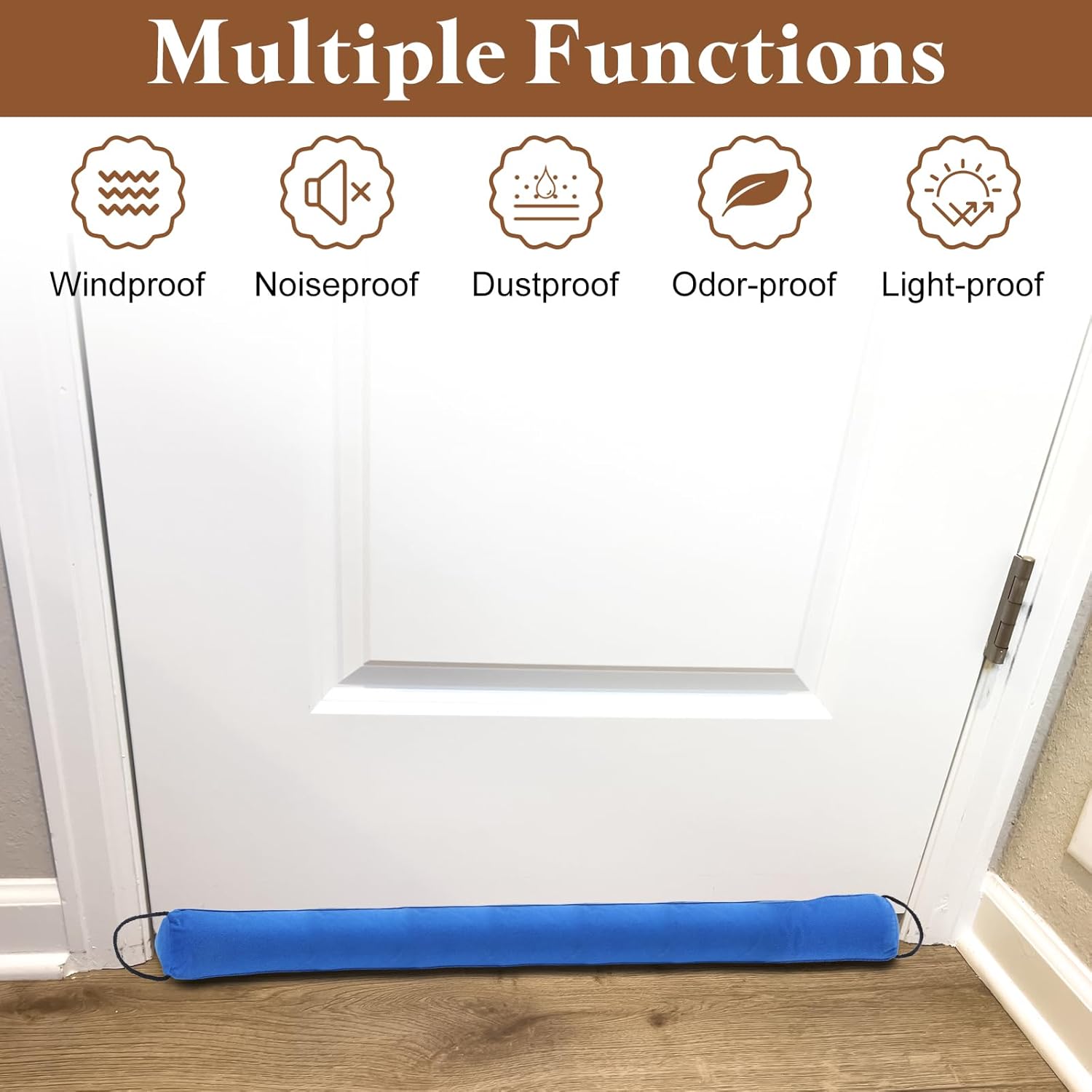 Uxcell Door Sweep 30 x 3 Inches Windproof Draft Stopper