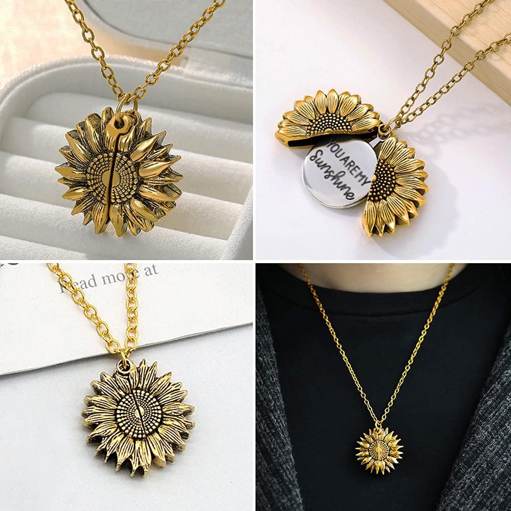 You Are My Sunshine Necklace Gift Box