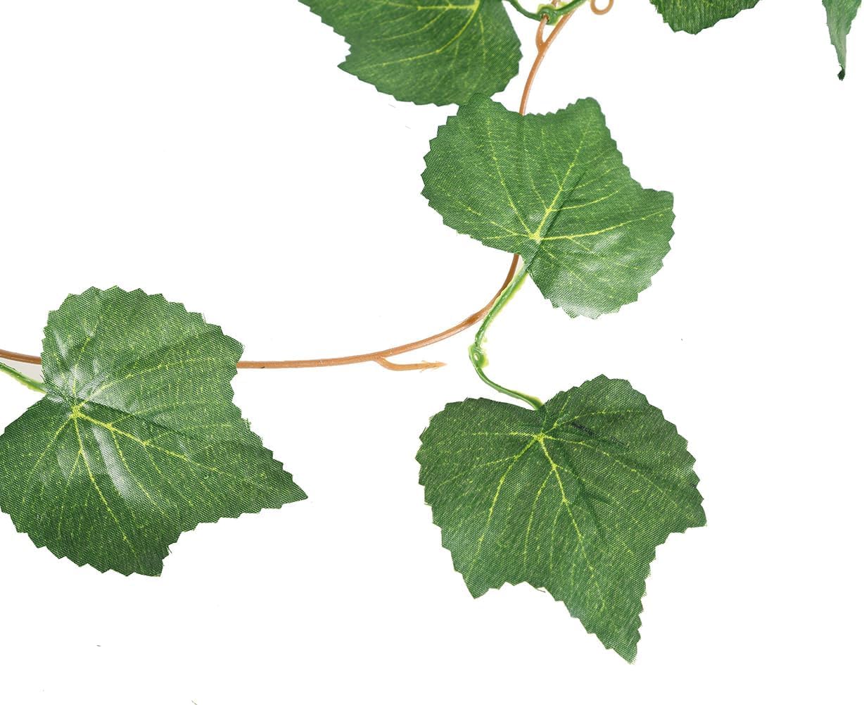 91 Foot 12 Strands Artificial Grape Vine Garland for Home Wedding Party