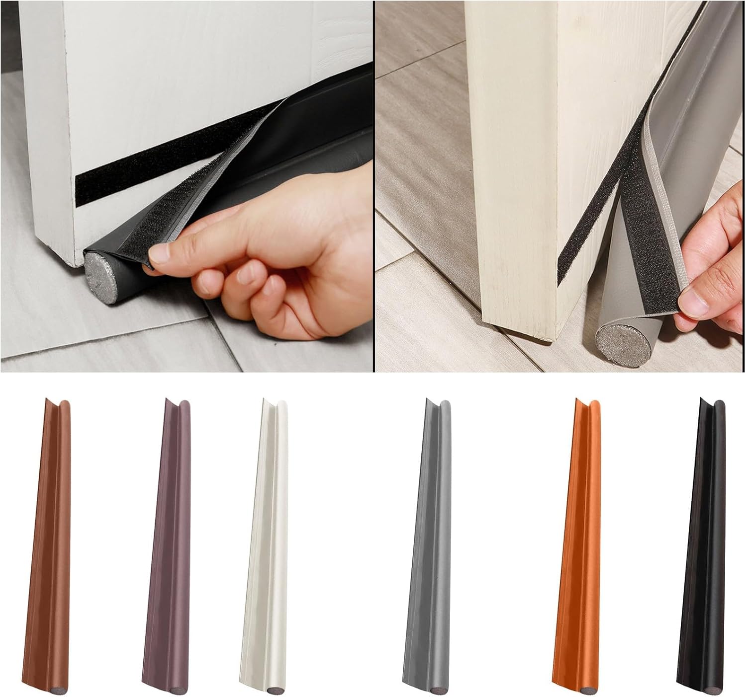 Under Door Draft Blocker Soundproofing Door Sweep 377 Inch Noise Reducer