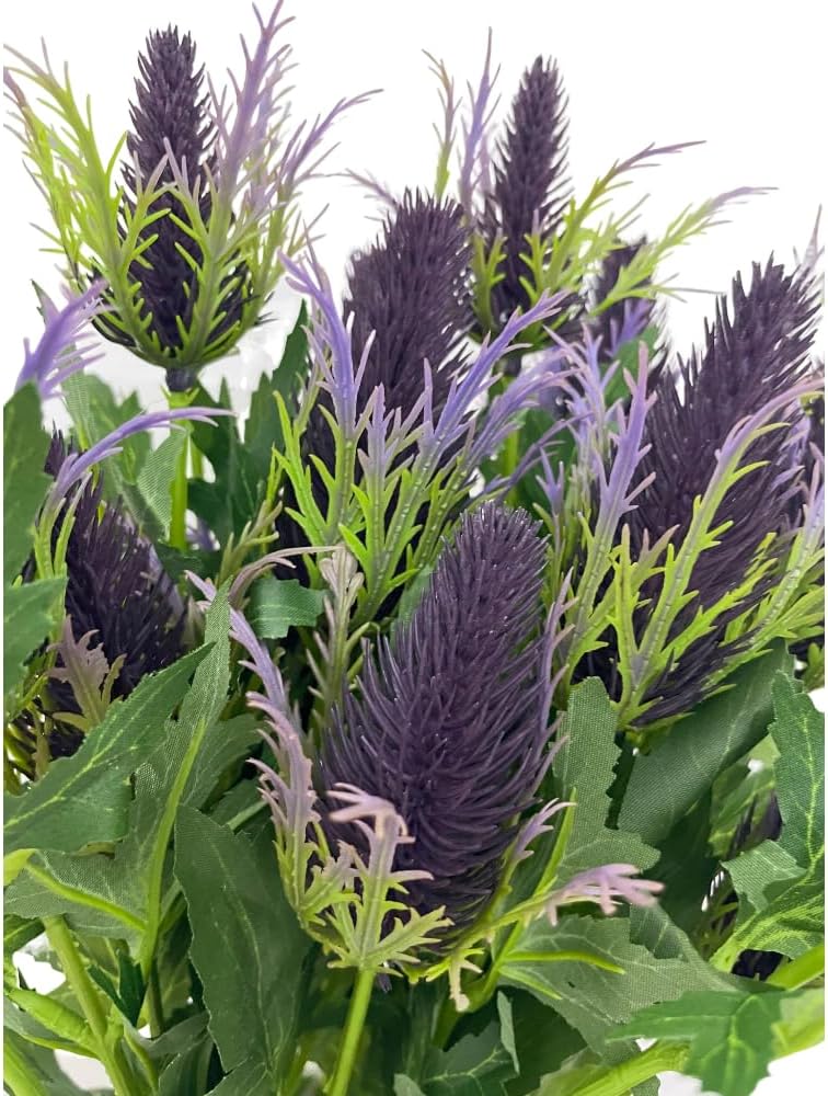 Artificial Thistle Eryngo Flowers for Wedding Decor