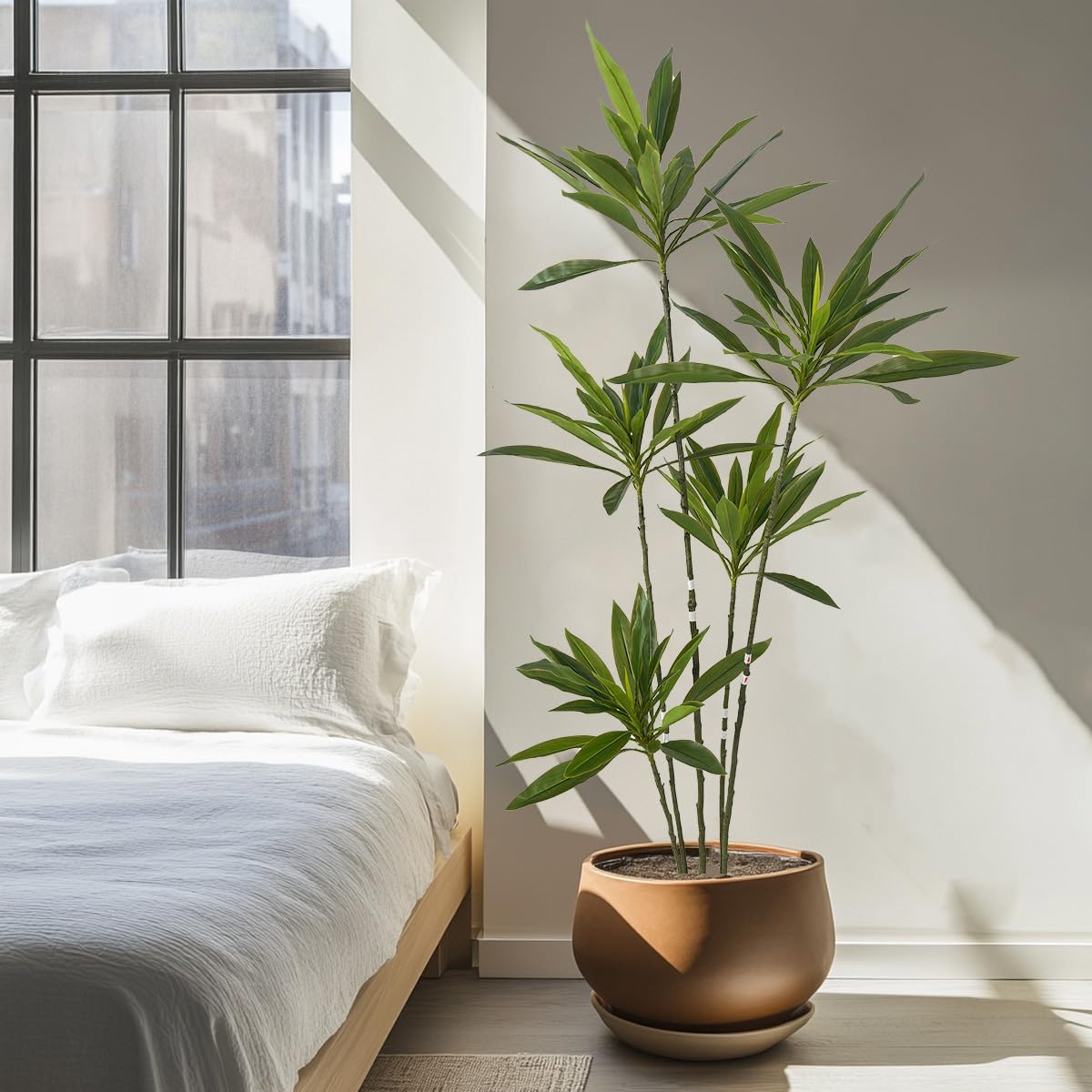 Artificial Cordyline Plant 6 Ft Tall with Pot