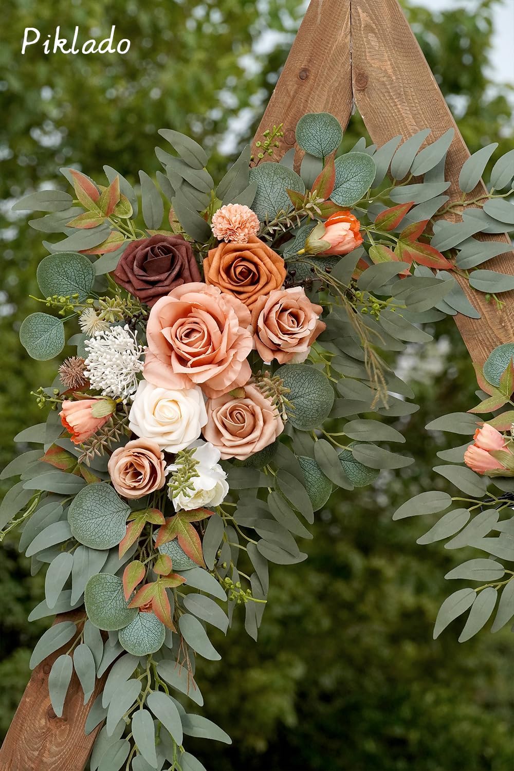 Faux Flower Swag Set of 2 for Wedding Welcome Signs 1