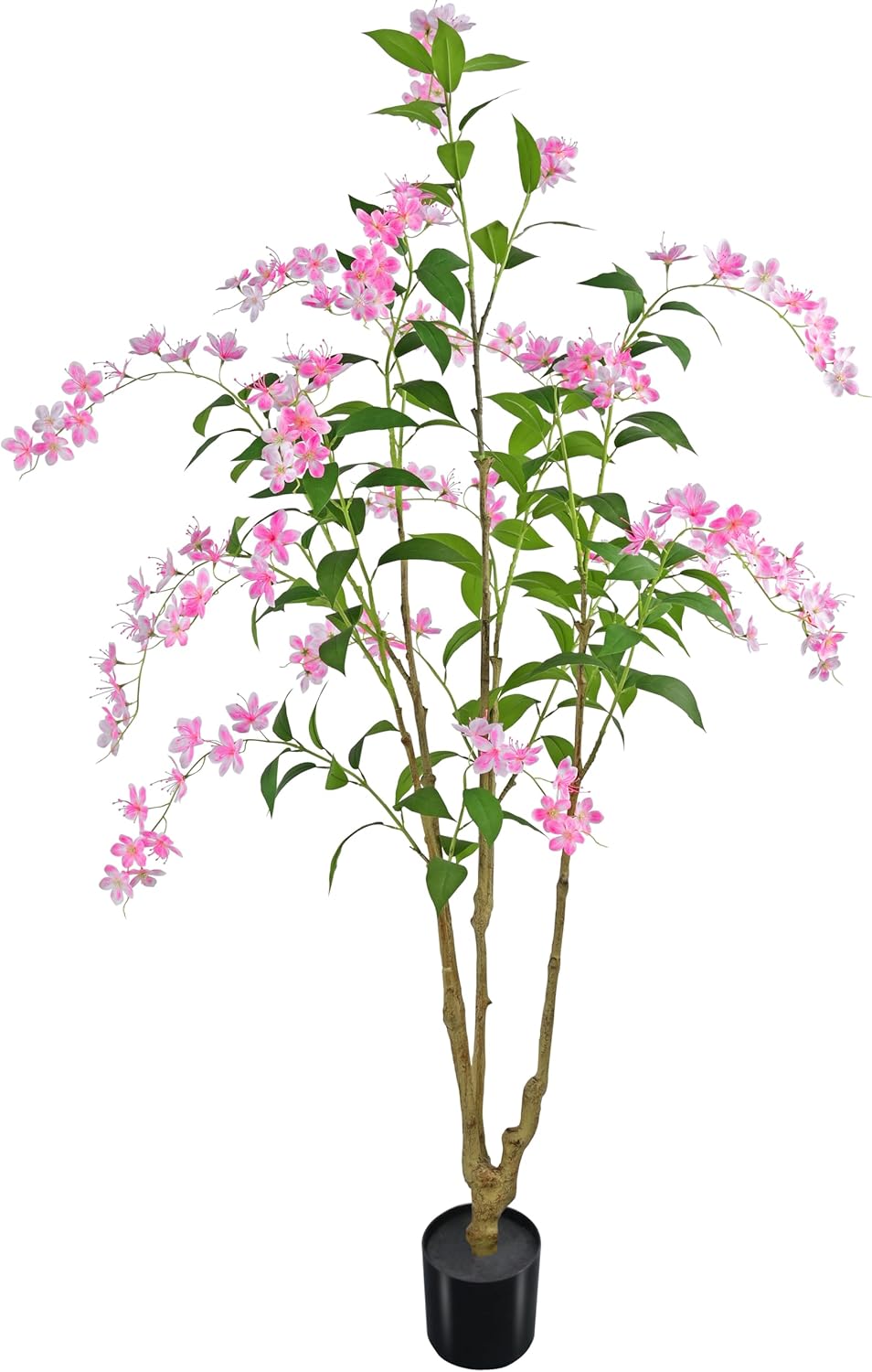 Artificial Jasmine Tree 6ft Black Pot Fake Plants