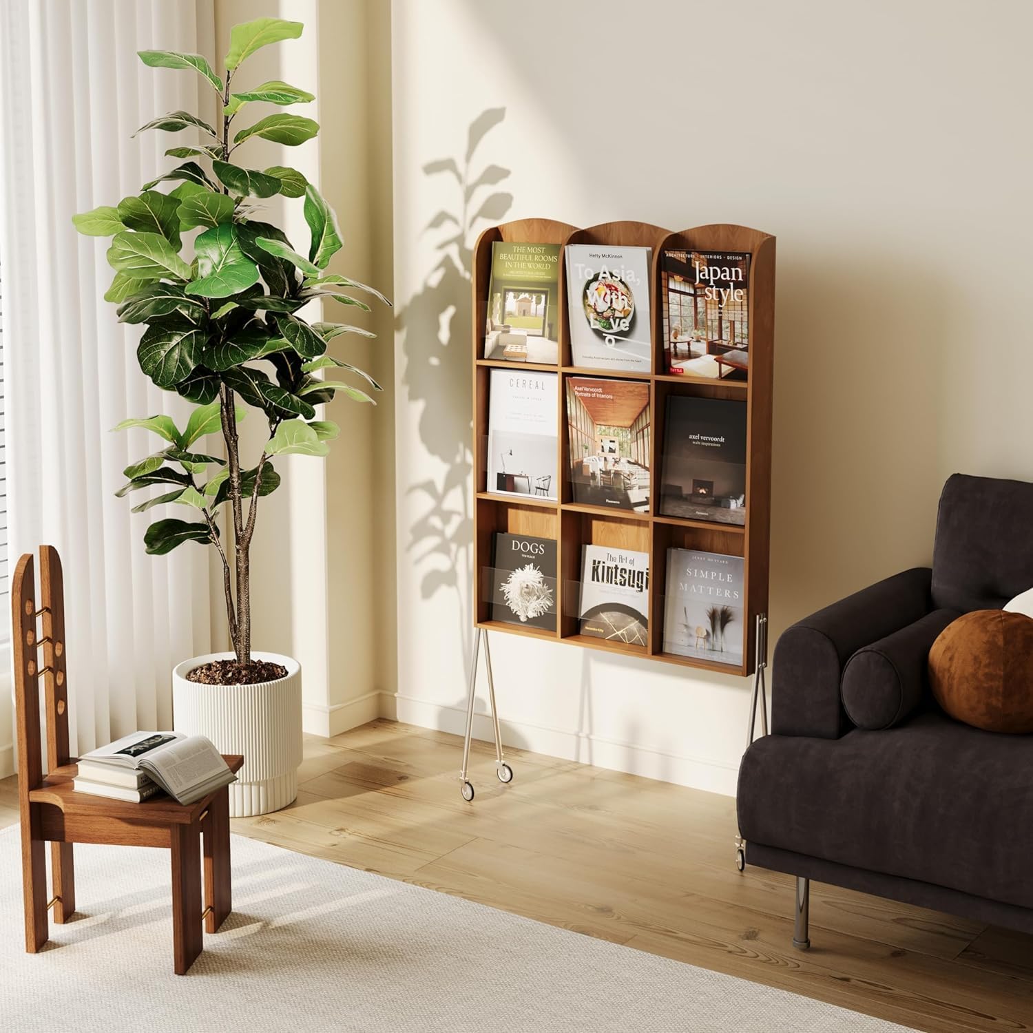 6FT Fiddle Leaf Fig Artificial Tree with Pot