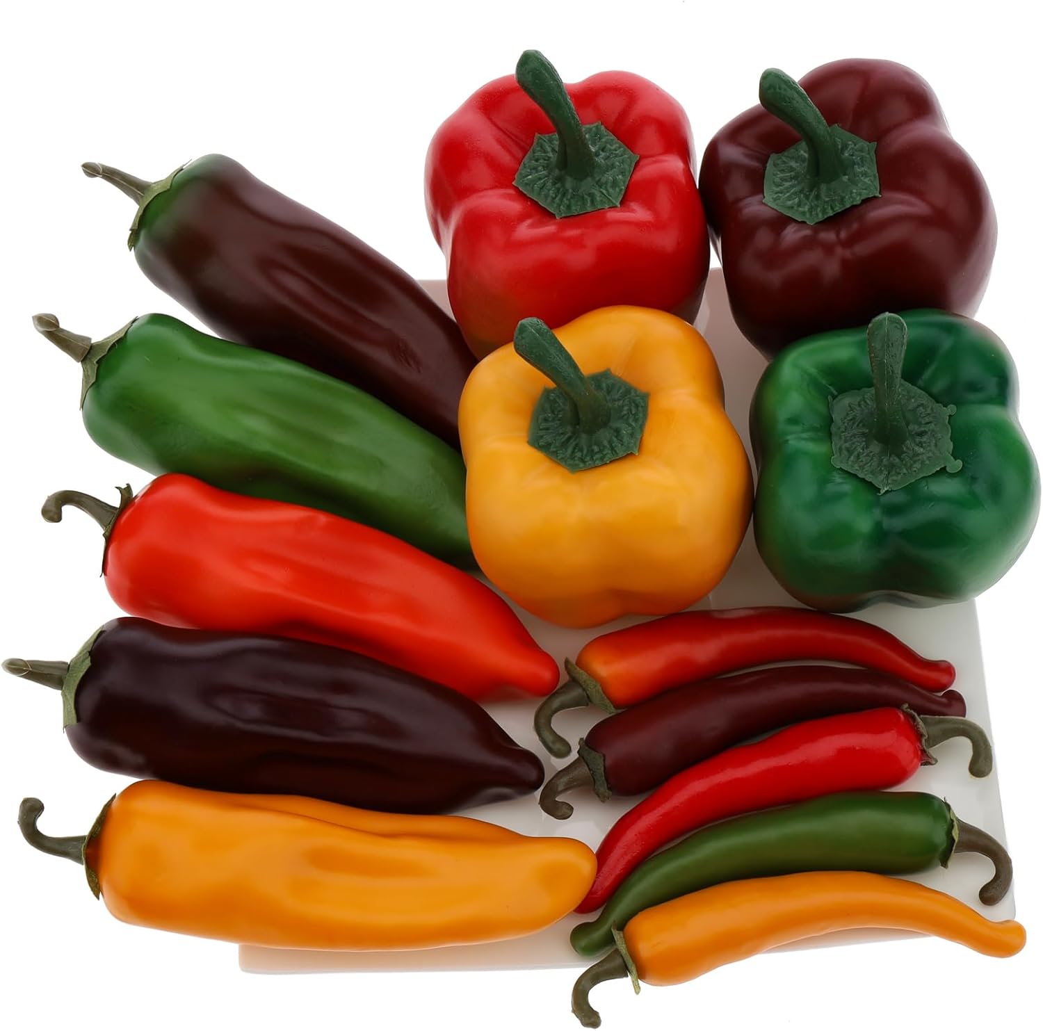 Gresorth Artificial Pepper Collection 14 PCS