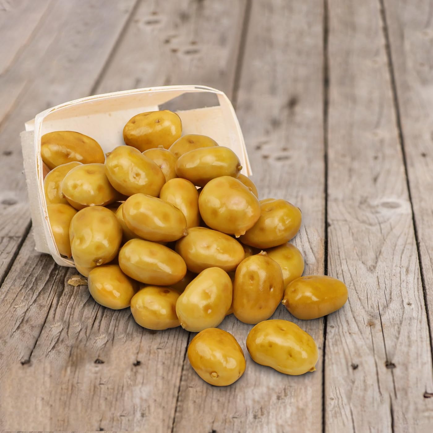 Woration 30pcs Fake Mini Vegetable Artificial Potatoes Decor