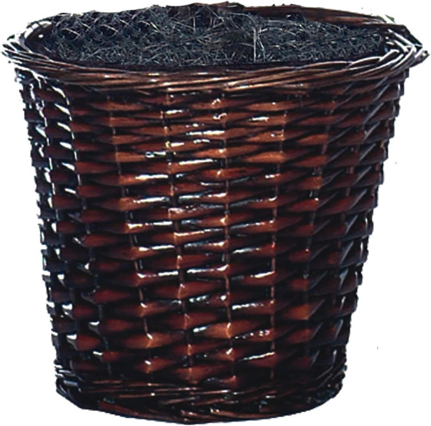 Vickerman 4 Foot Indoor Artificial Mango Bush with Rattan Container