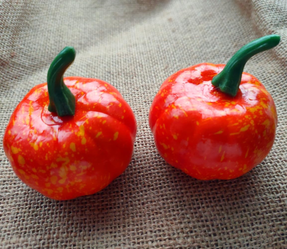 Ebonee Artificial Mini Pumpkins Halloween Decoration 12 Pack