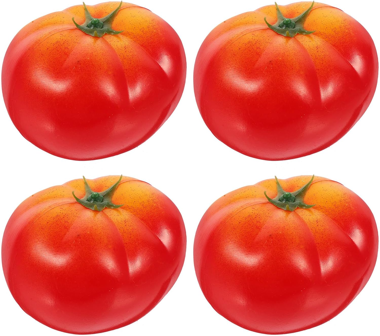 DECHOUS 4Pcs Artificial Tomatoes for Home Kitchen Decor