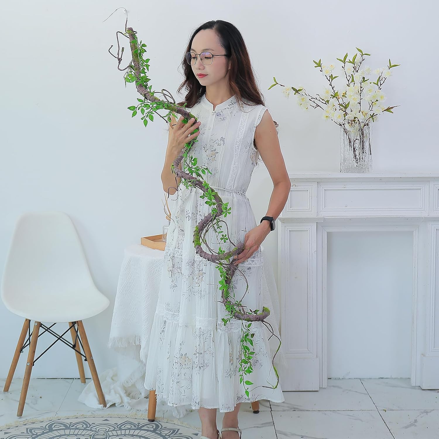 71 Inch Bendable Artificial Tree Vines Garland