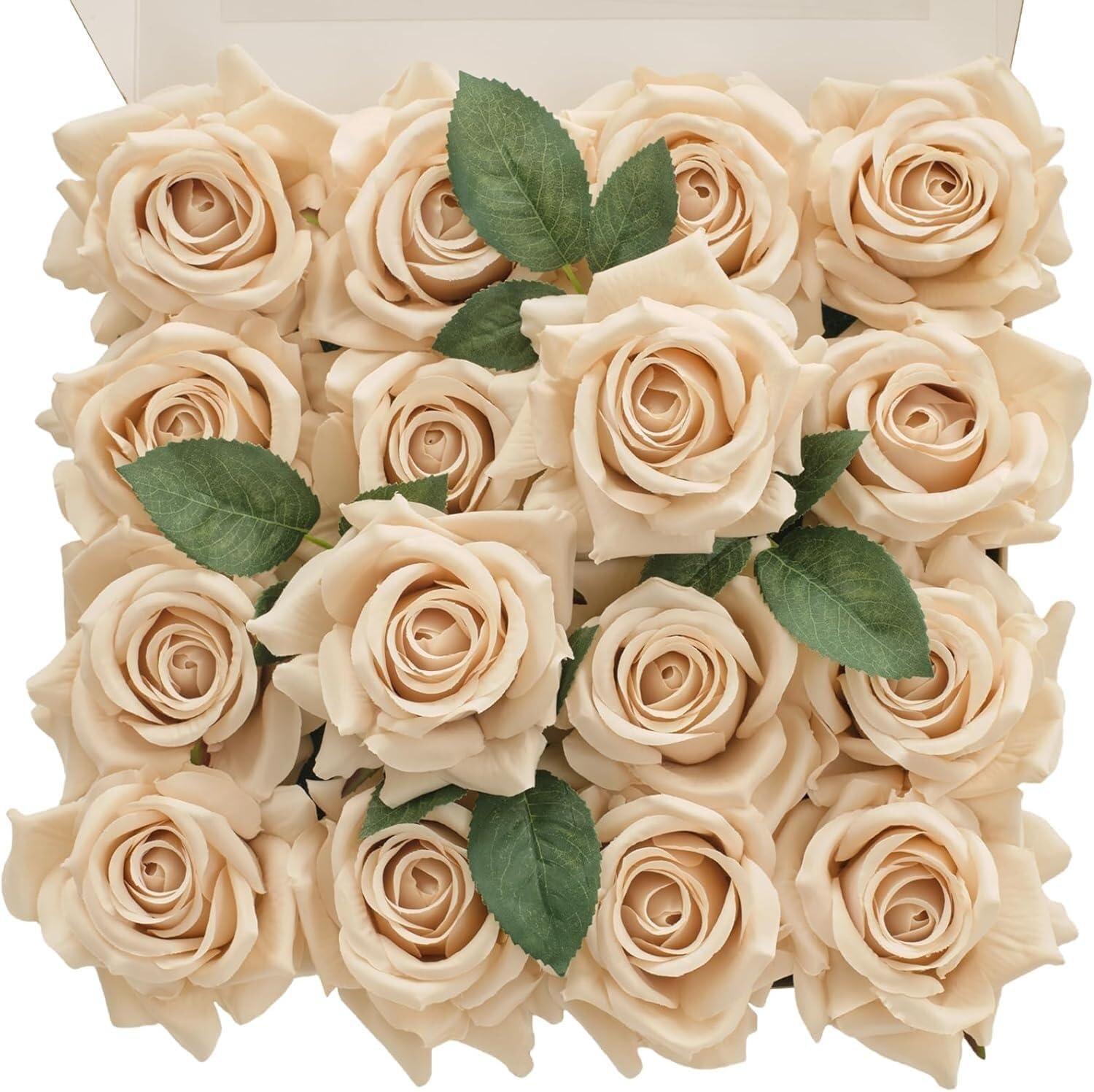 Exotic Dried Flower Bouquet Rose Box 16Pcs Artificial Flowers