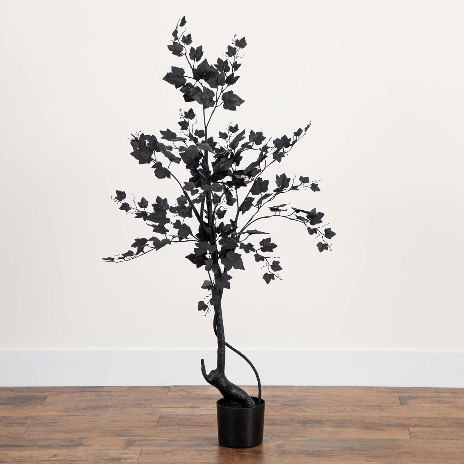 Nearly Natural 4ft Halloween Maple Artificial Tree
