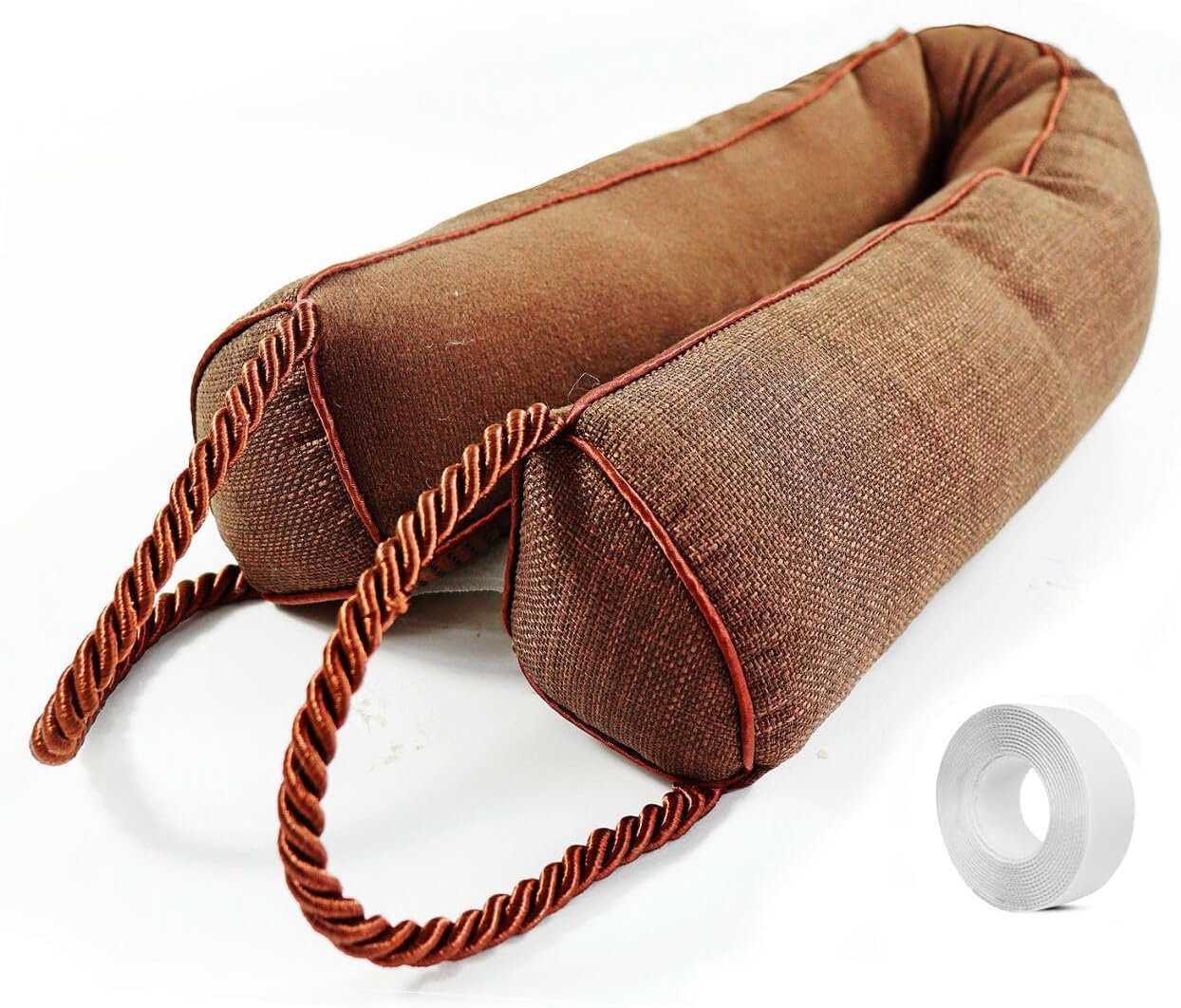 WiseTigris Door Draft Stopper Brown 36 Inch