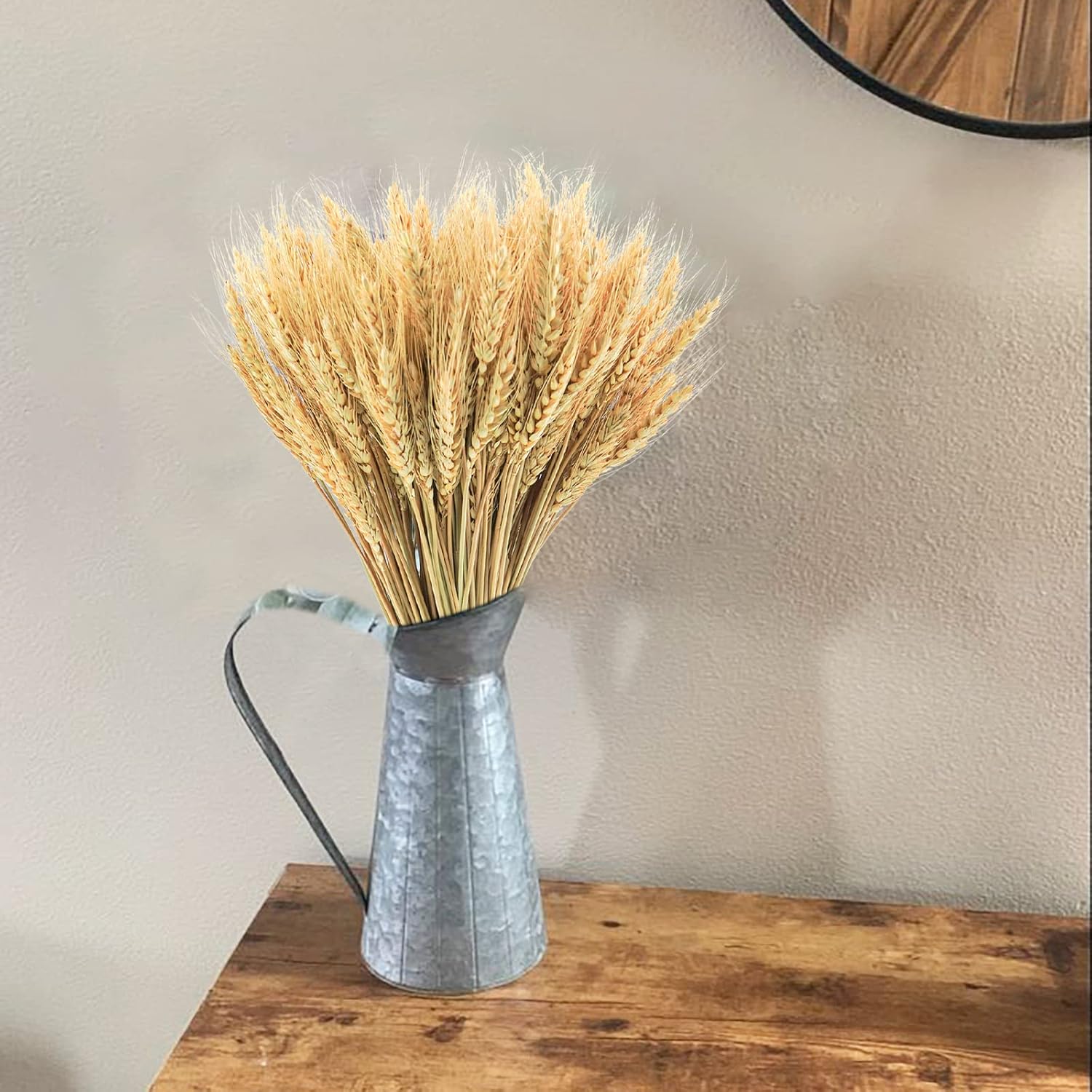 Uieke 177 Inch Dried Wheat Stalks for Fall Decor