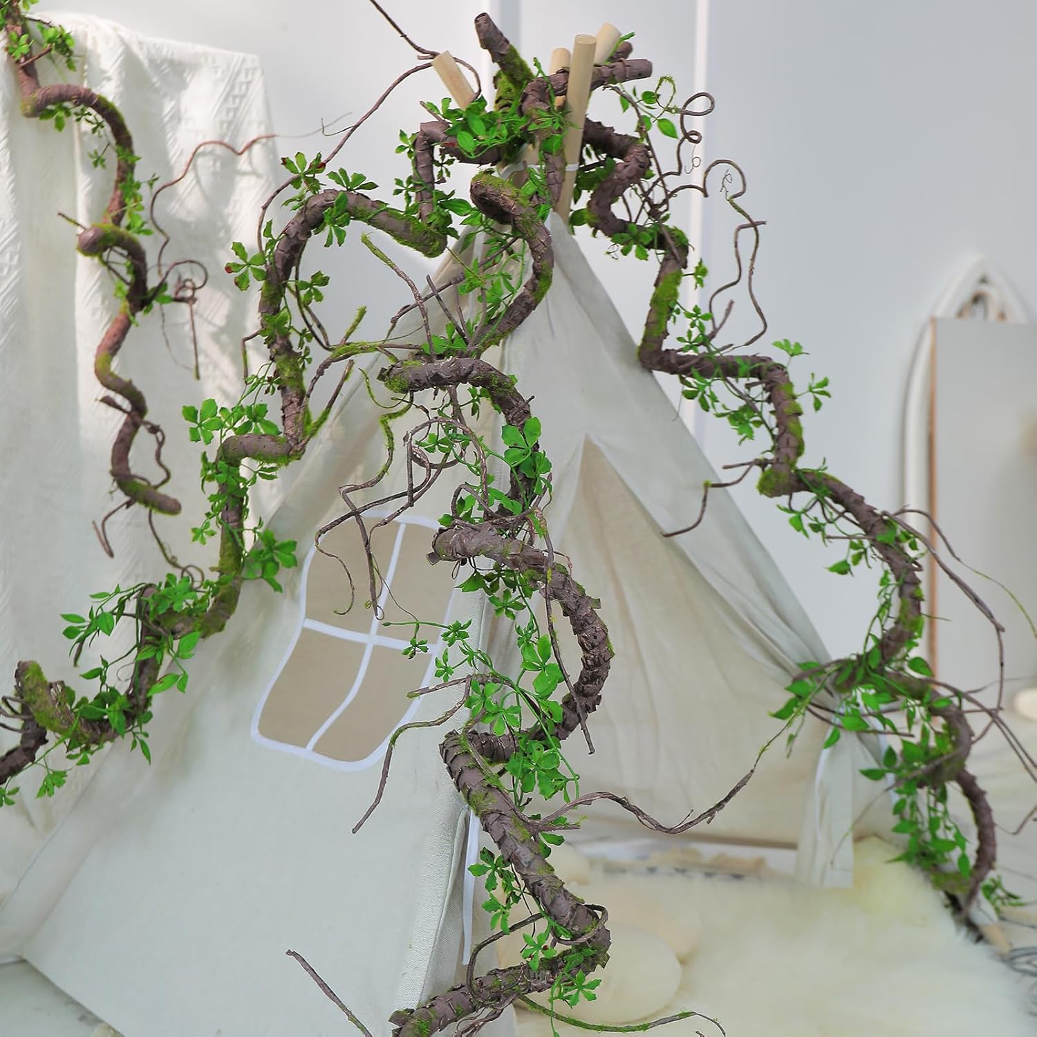 71 Inch Bendable Artificial Tree Vines Garland