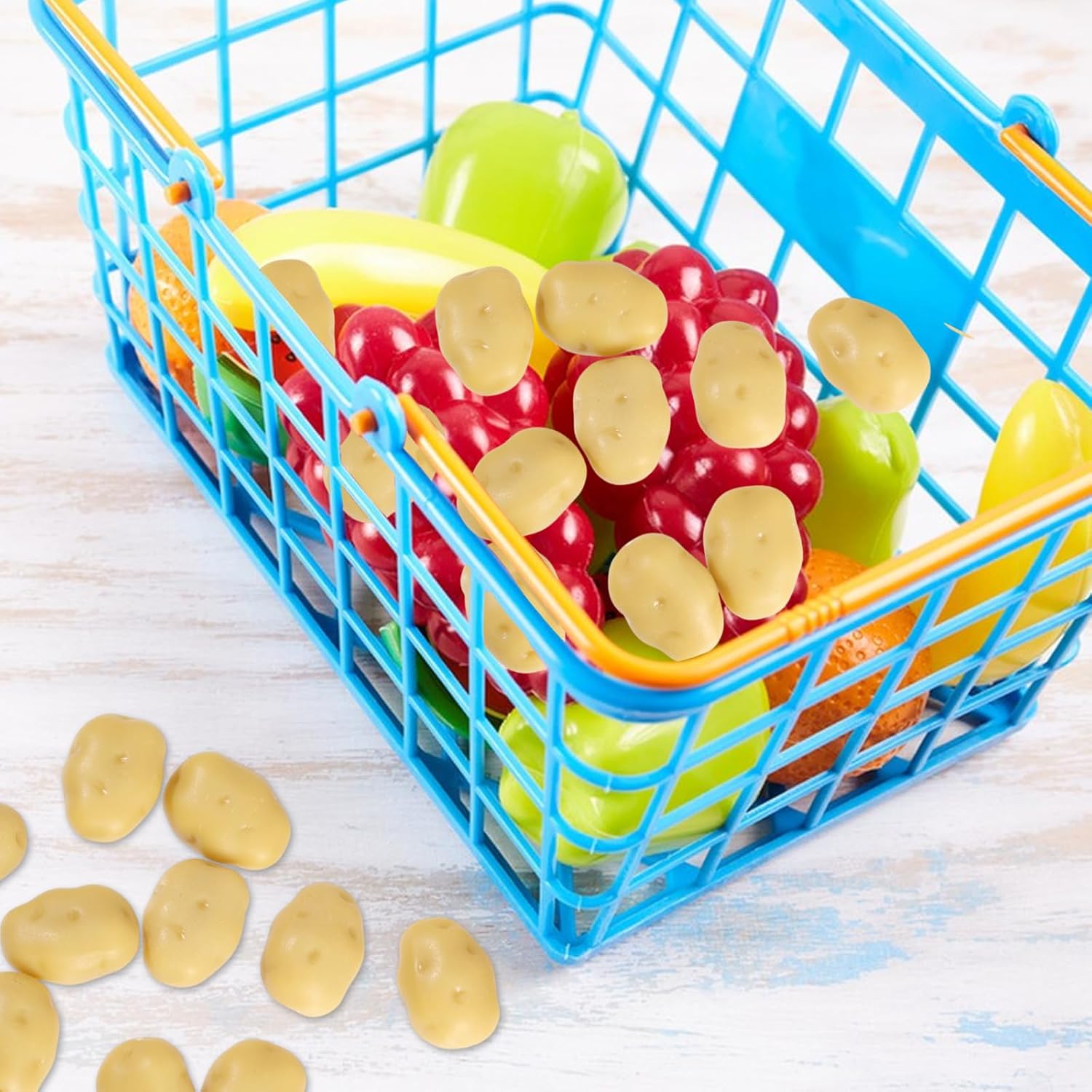 CHGCRAFT 40 Pcs Mini Artificial Potatoes Farmhouse Decor