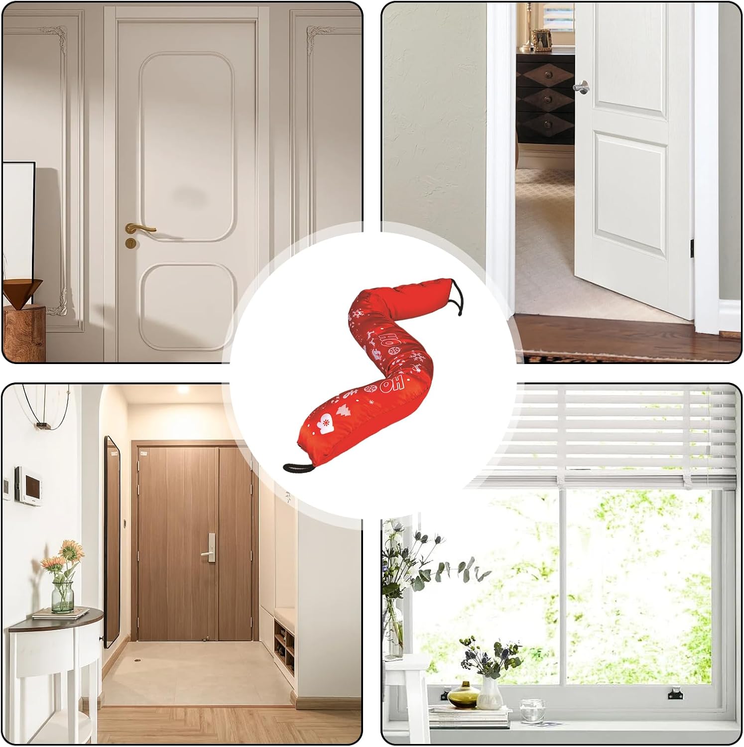 Annewi Door Draft Stopper 324 Inches Heavy Duty Bottom Seal