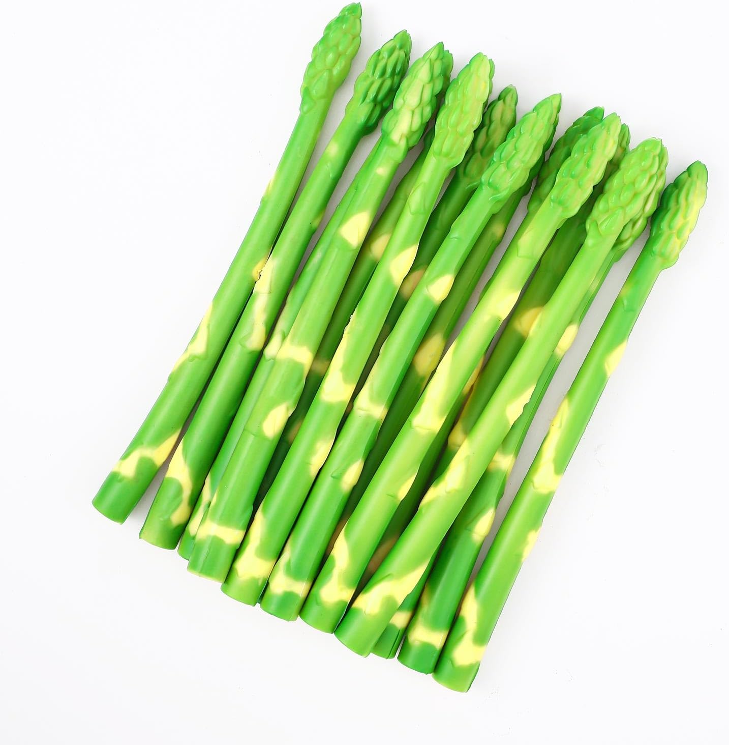 16 Pcs Realistic Artificial Asparagus Decor Set