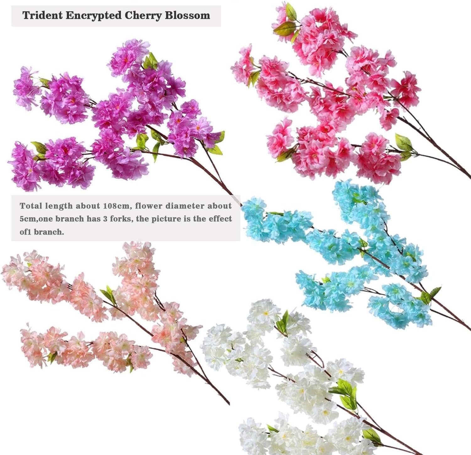 Artificial Cherry Blossom Tree for Indoor Ceiling Decor