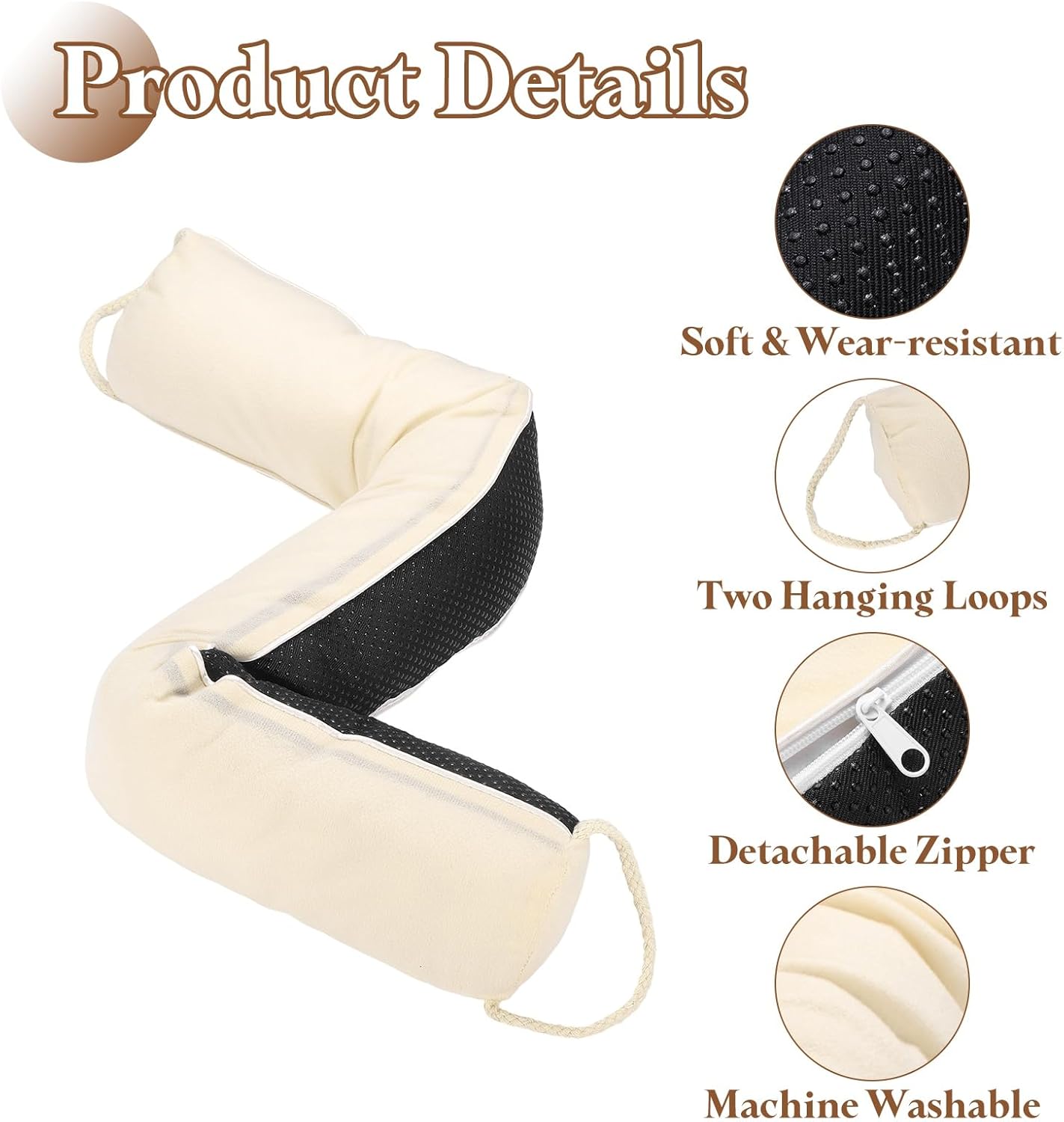 Uxcell Door Sweep 30 x 3 Inches Windproof Draft Stopper