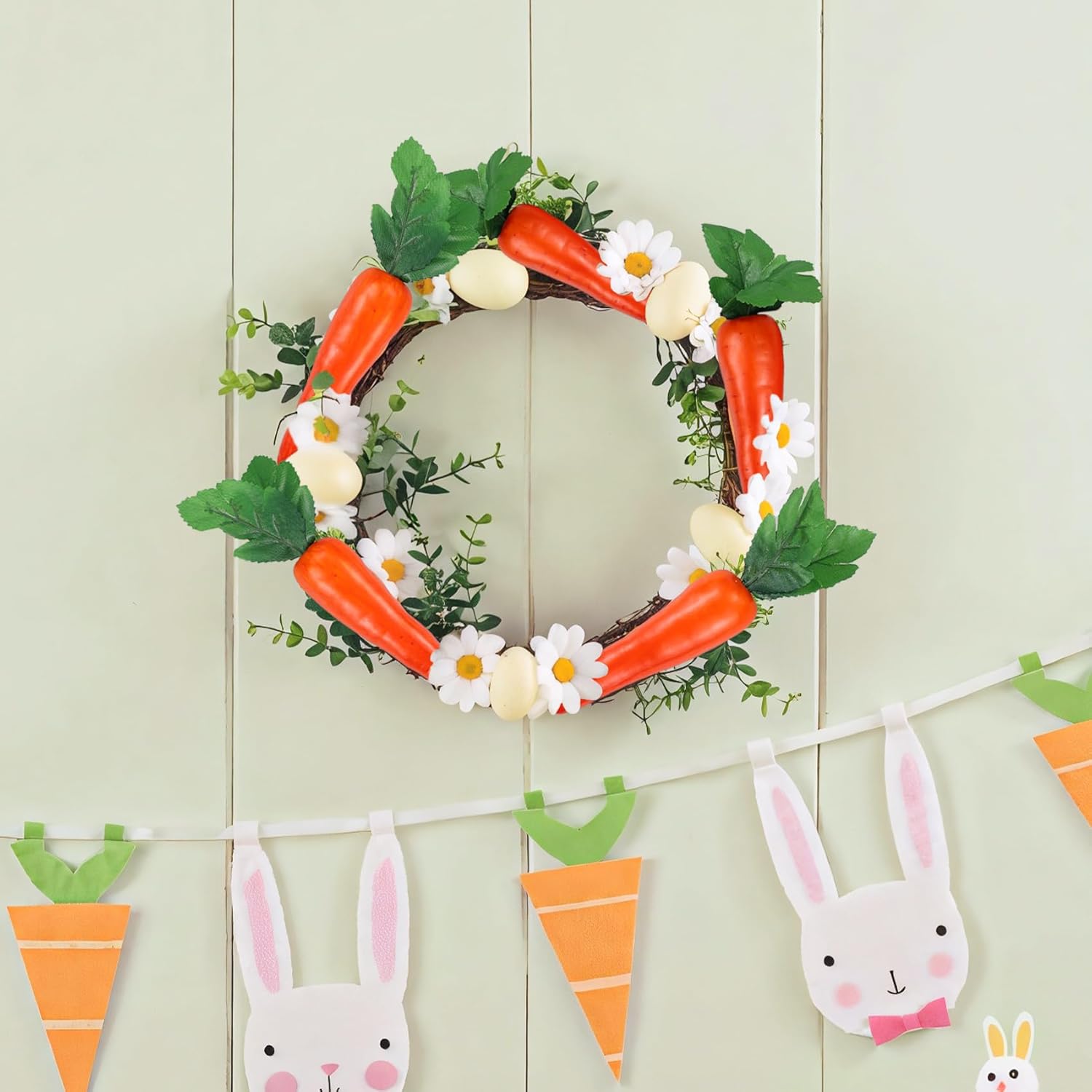 Lorigun 5 Pcs Artificial Carrots Home Kitchen Decor