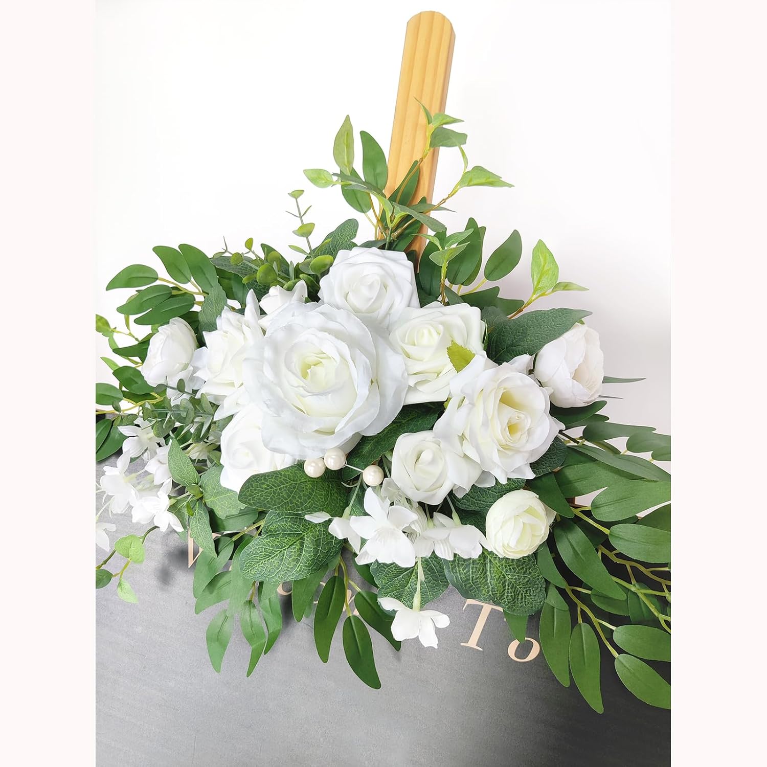 Elegant Artificial Flower Swag for Wedding Ceremony