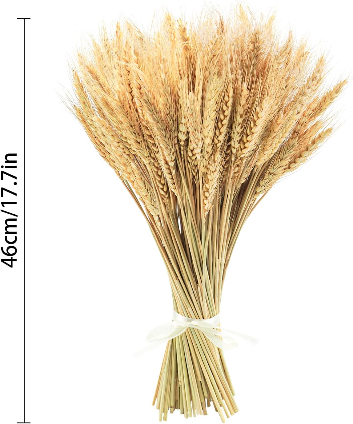 Uieke 177 Inch Dried Wheat Stalks for Fall Decor