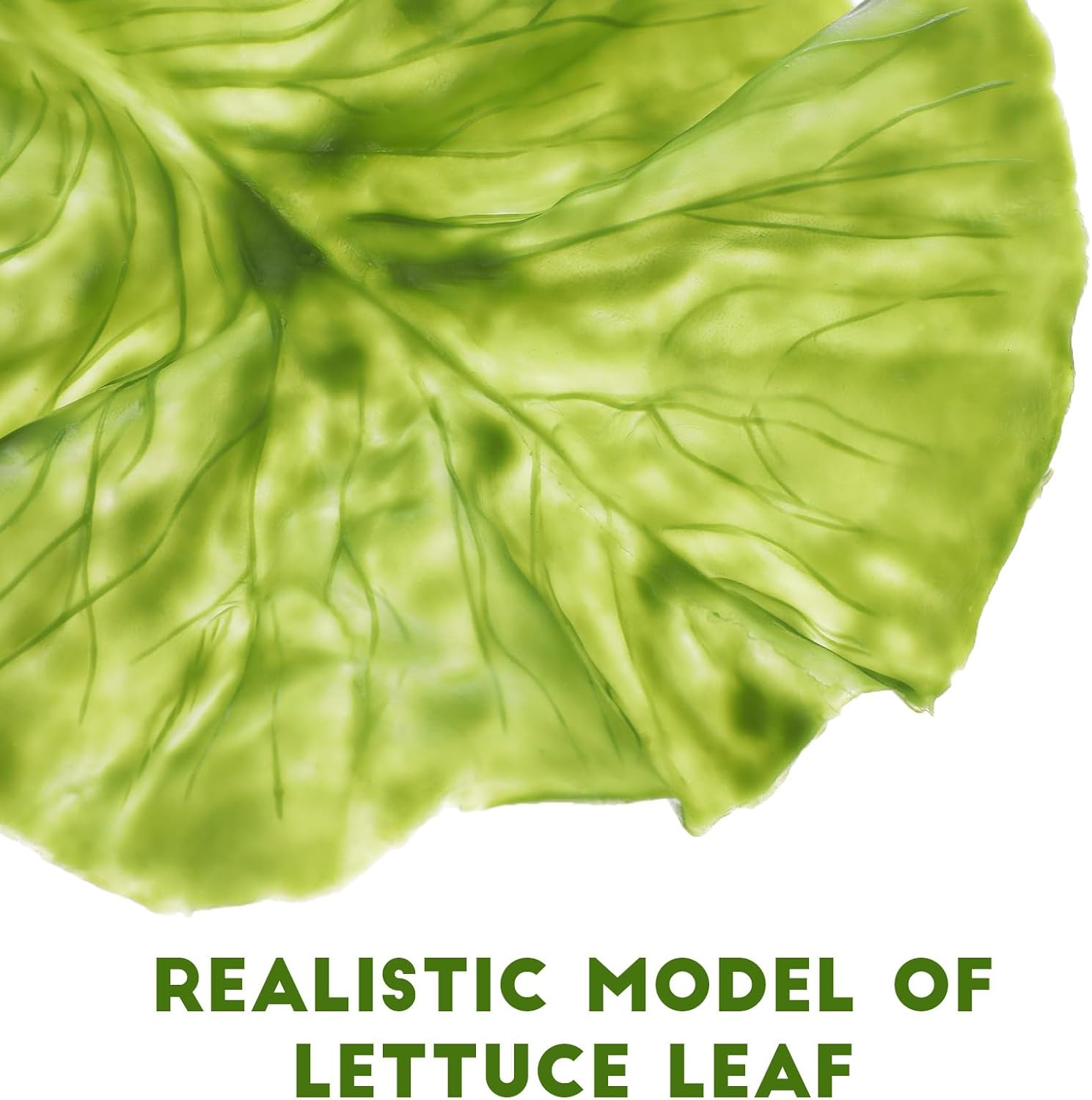 Veemoon Fake Lettuce 15pcs Artificial Vegetable Decor