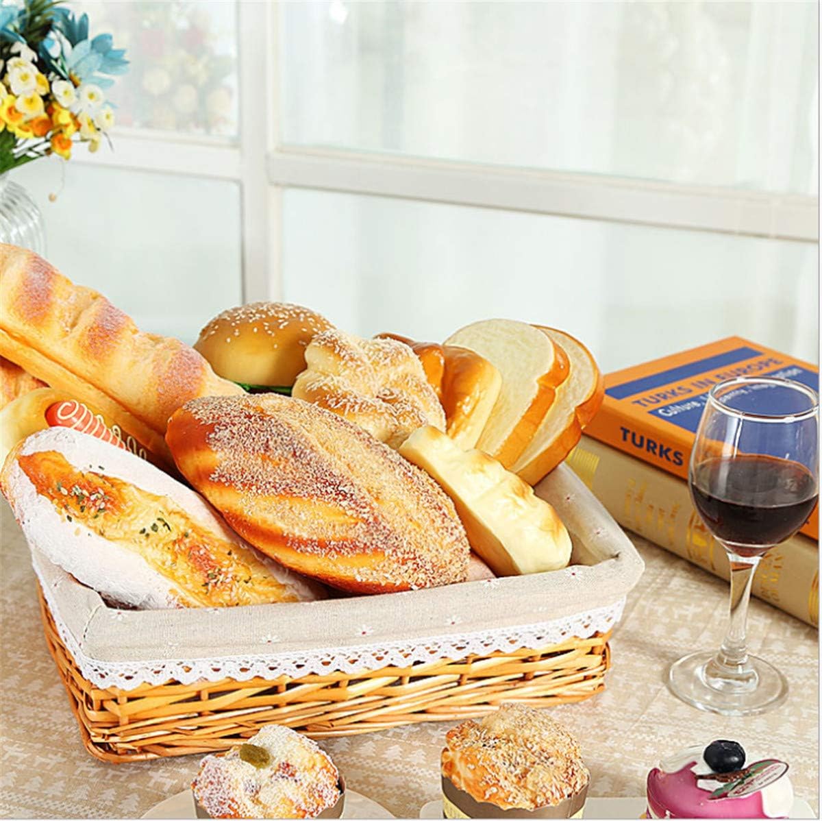 Zzooi Realistic Artificial Vegetable Sandwich 1PCS