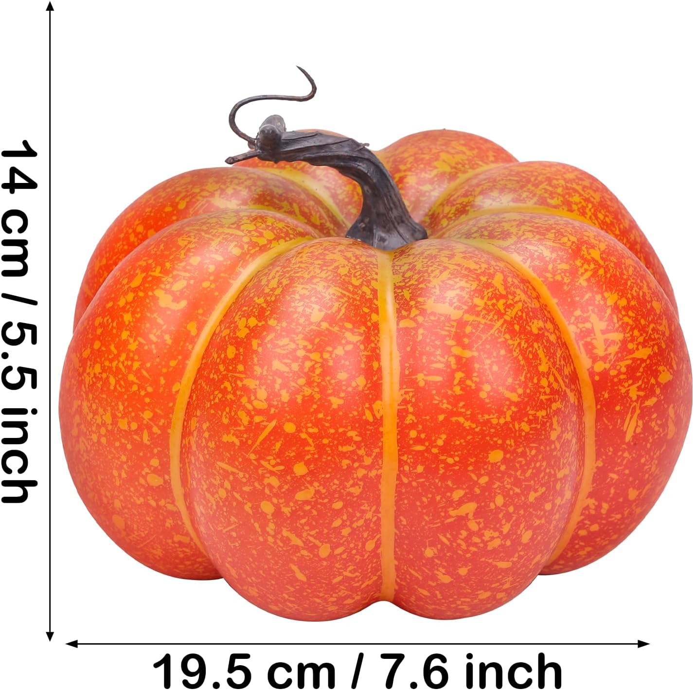 76 Inch Fake Pumpkin Fall Decoration for Halloween Thanksgiving