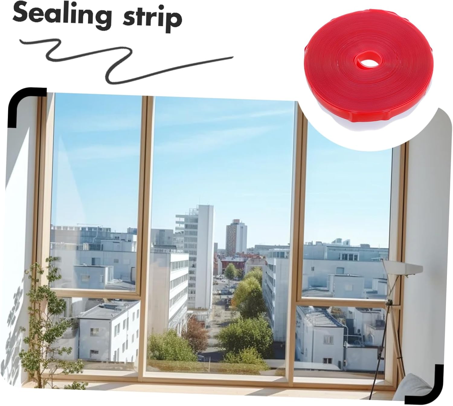 Veemoon Door Bottom Weather Stripping Soundproofing Tape for Draft Stopper