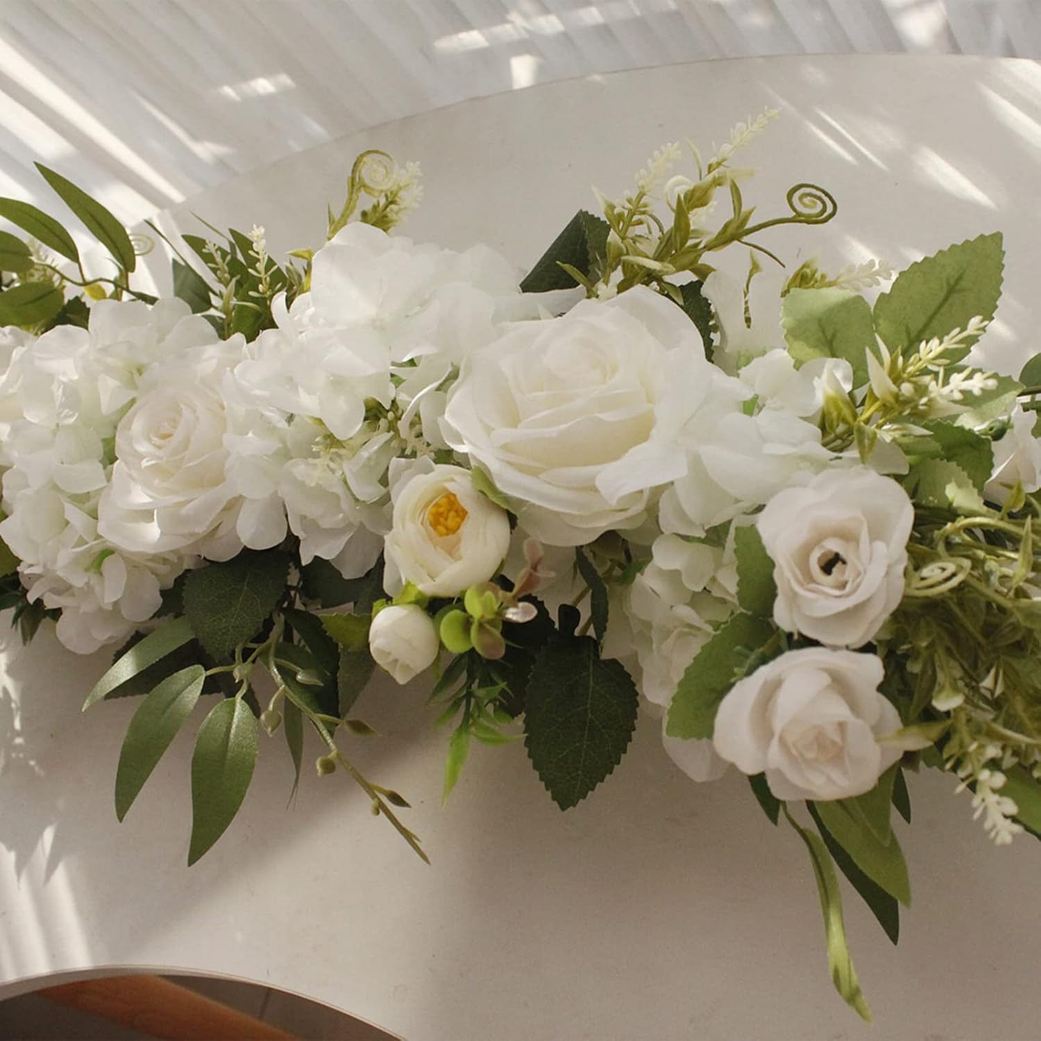 MOTUZP Wedding Arch Flowers Decor Set