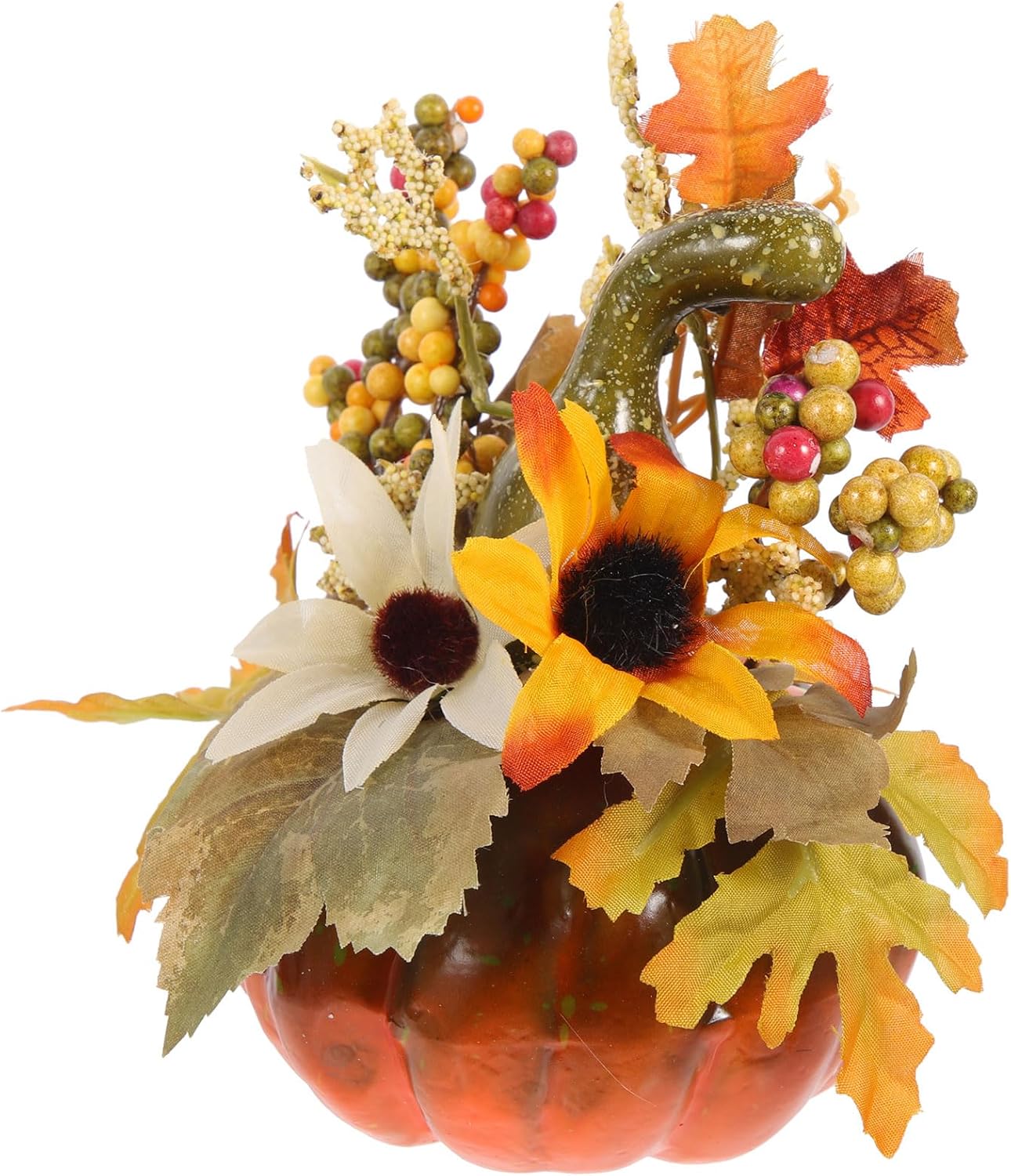 Cabilock Artificial Pumpkin Decor for Fall Halloween