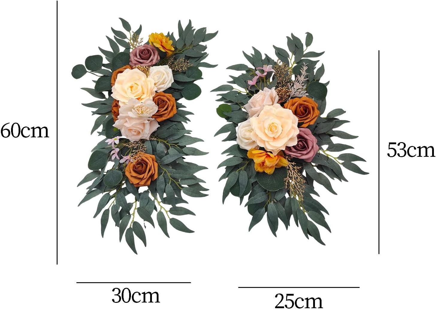 Artificial Flower Swag for Wedding Arch Decor