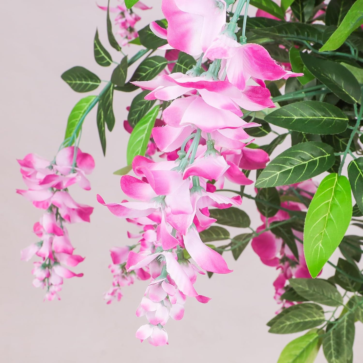 6ft Artificial Wisteria Tree with Seagrass Basket