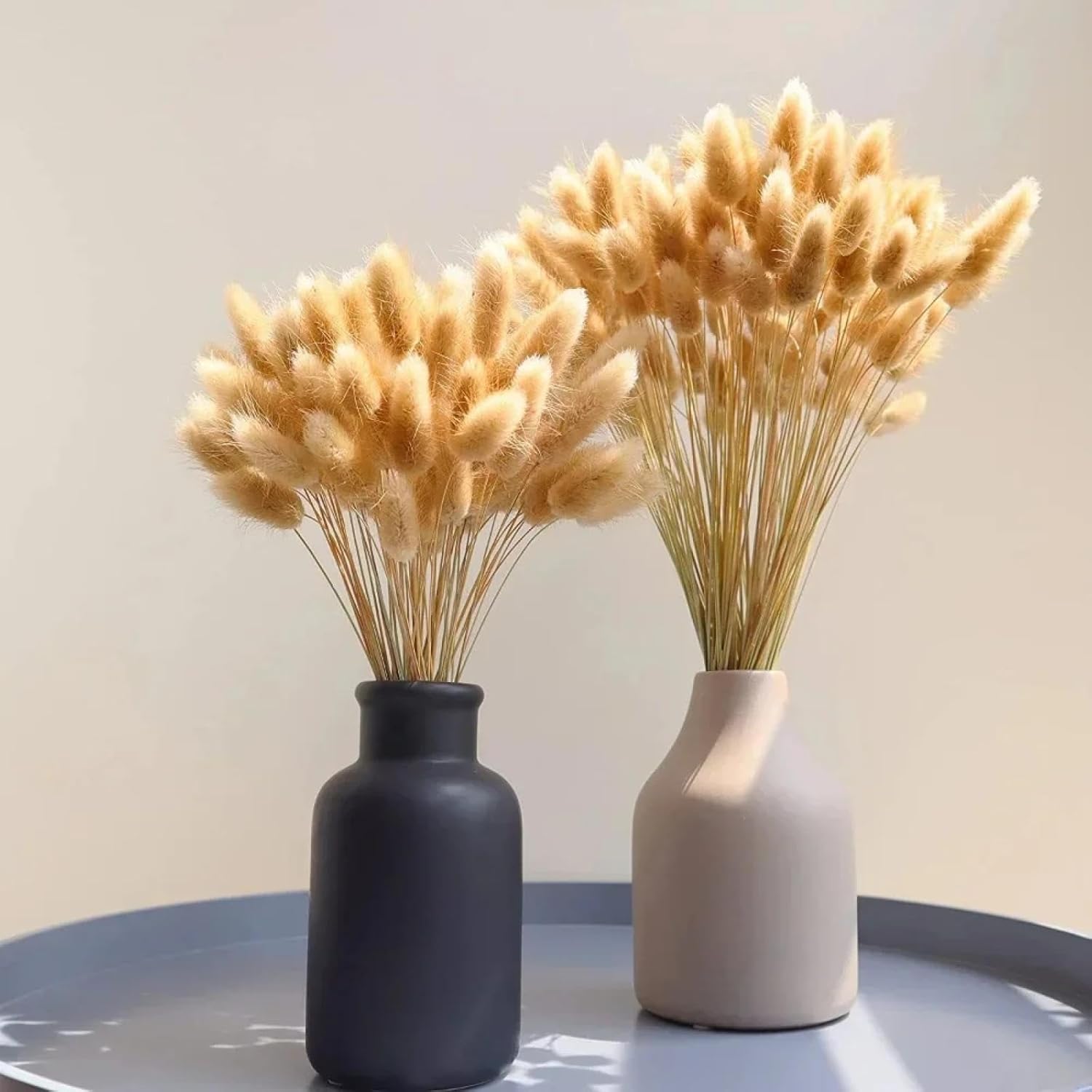 Dried Bunny Tail Flowers 100Pcs Real Natural Boho Decor