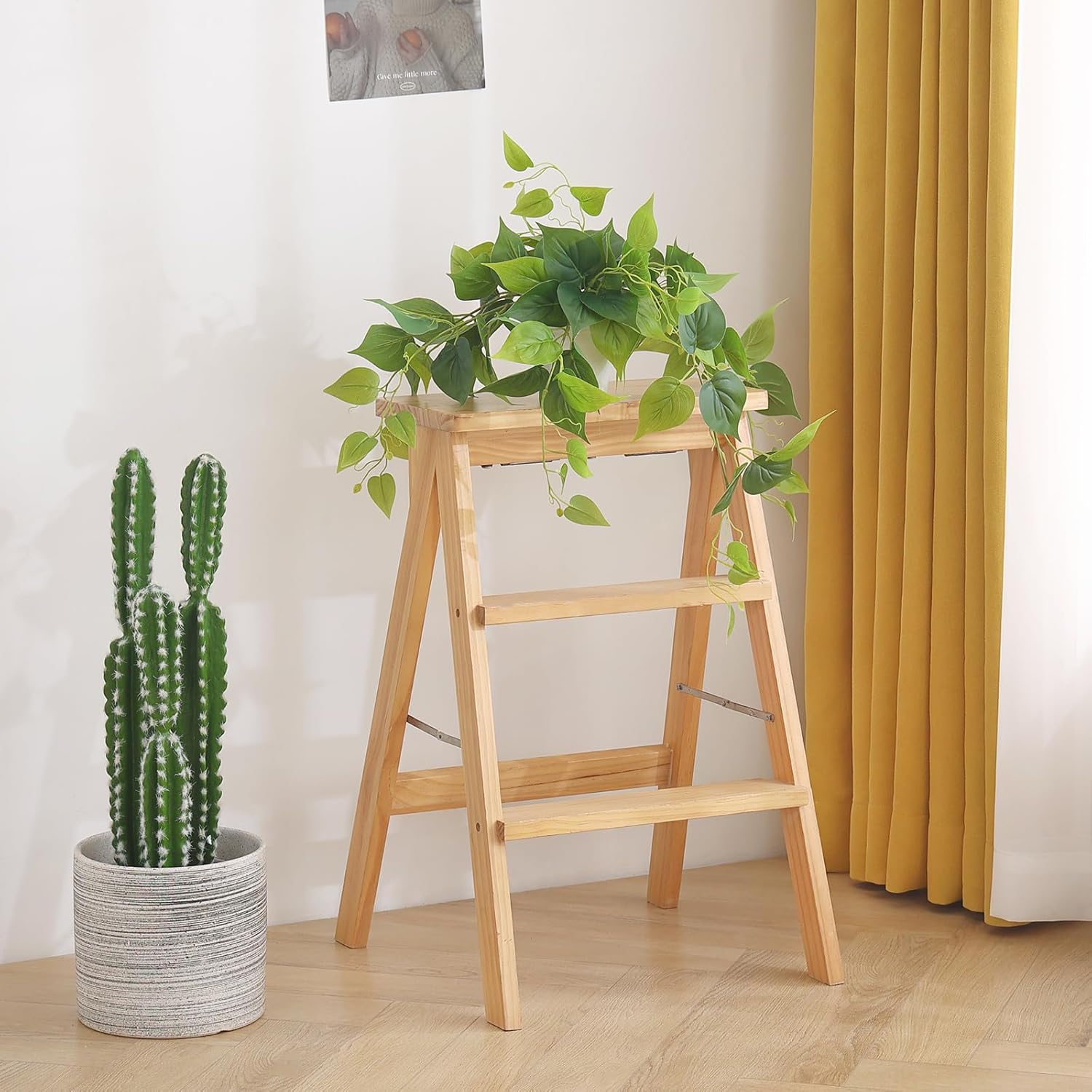 Tiita 1 Pack Artificial Scindapsus Aureus with Pot