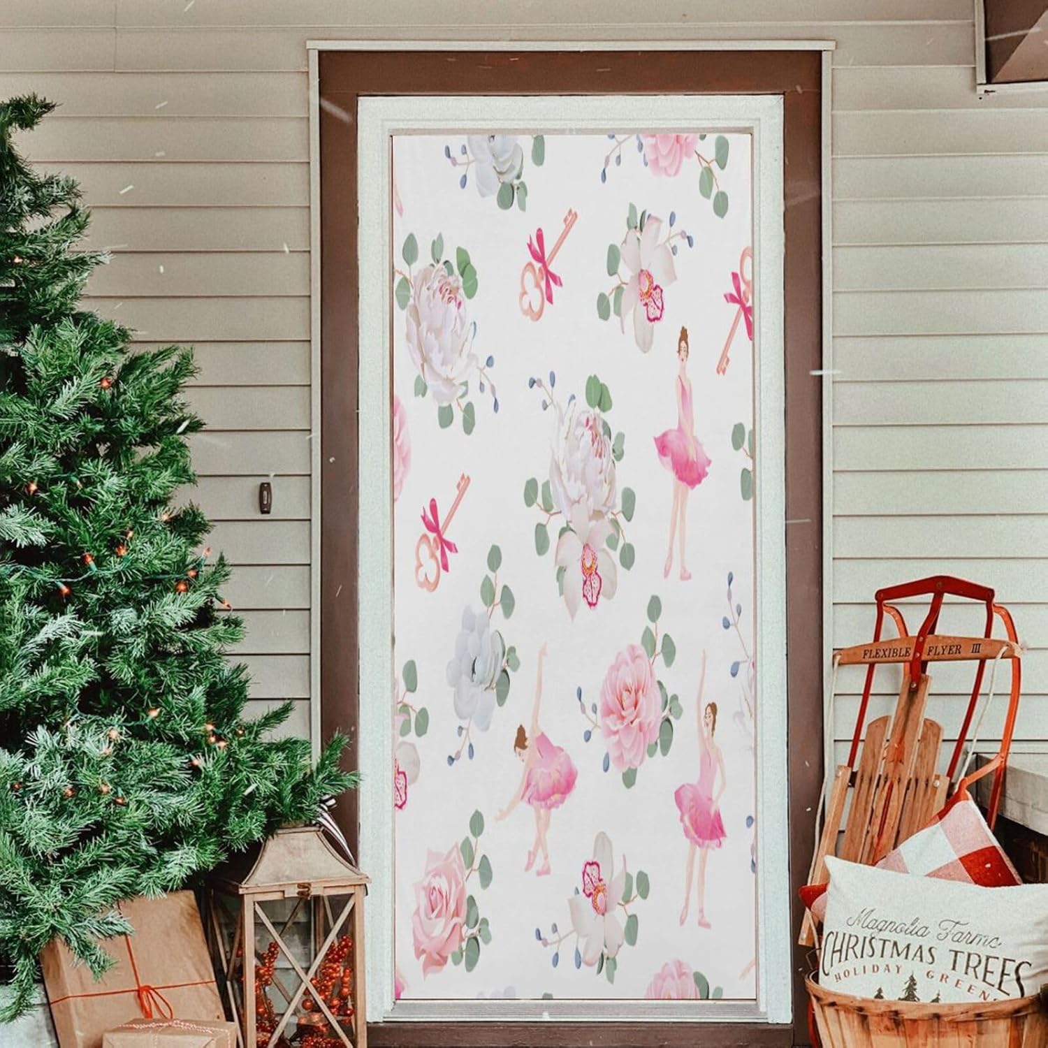 Susiyo Beautiful Ballerinas Dance Halloween Door Cover